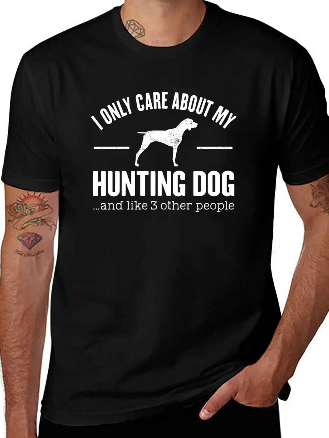 German Shorthaired Pointer Dog Owner Dog Gift Idea Comfortable Minimalist Graphic Tee – Summer Style Essential