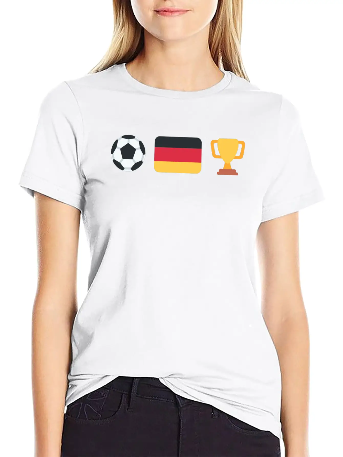 German Soccer | Trophy | Germany Stylish Everyday T-Shirt – Unisex Basic Cotton Tee