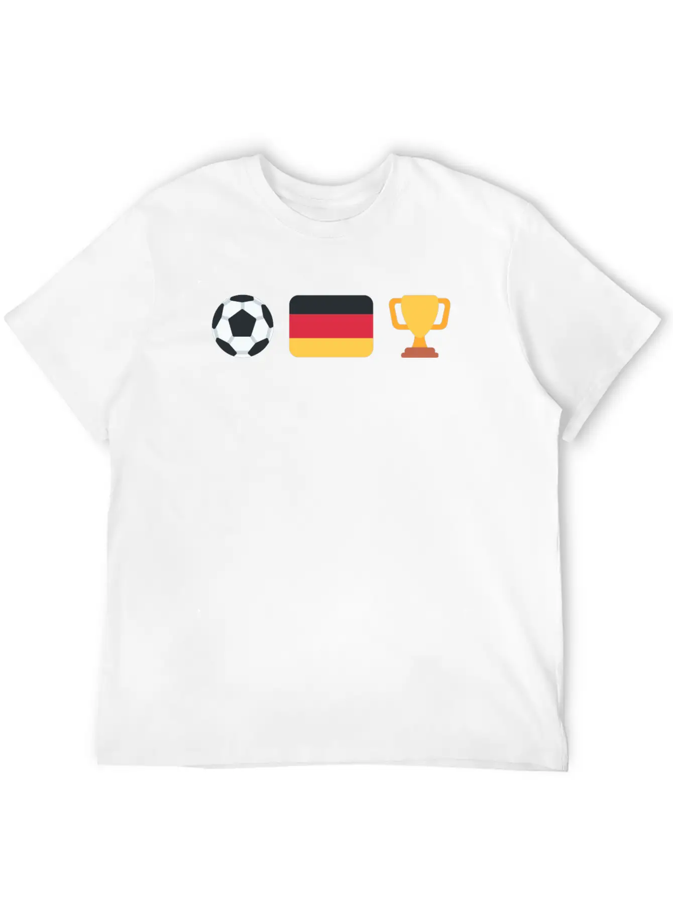 German Soccer | Trophy | Germany Stylish Everyday T-Shirt – Unisex Basic Cotton Tee