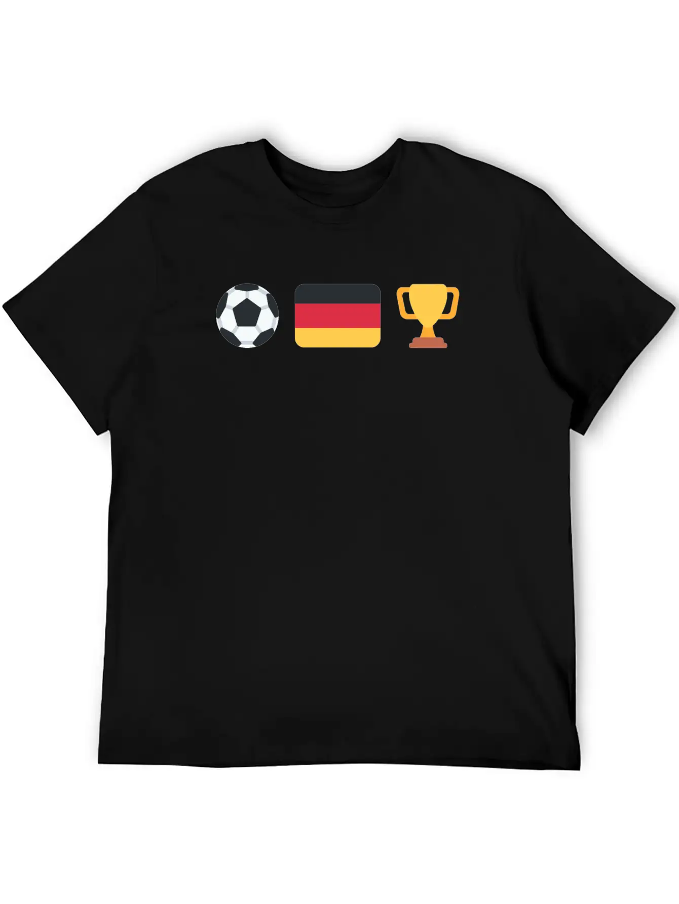 German Soccer | Trophy | Germany Stylish Everyday T-Shirt – Unisex Basic Cotton Tee