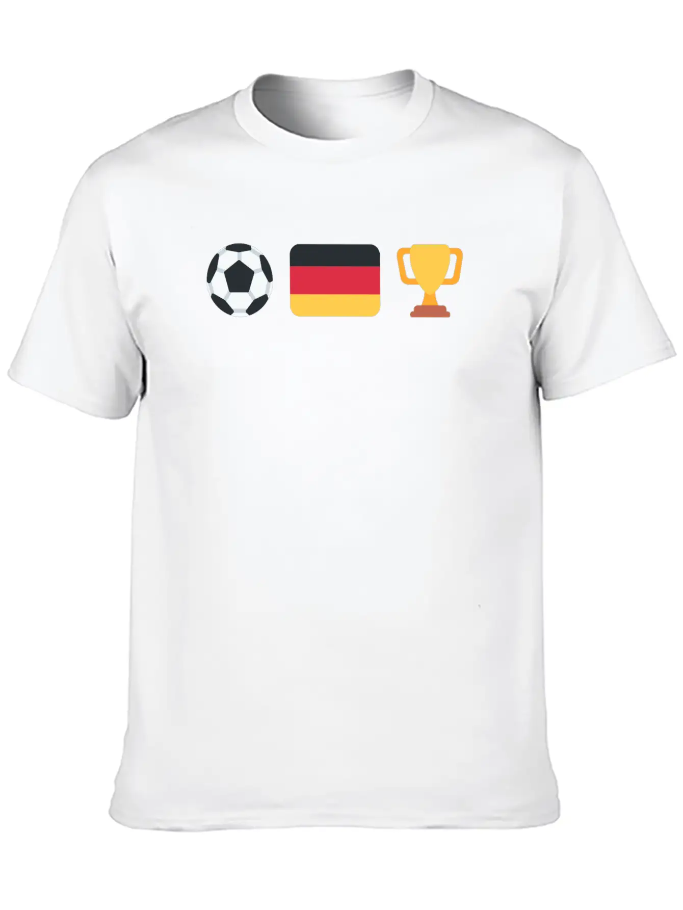 German Soccer | Trophy | Germany Stylish Everyday T-Shirt – Unisex Basic Cotton Tee