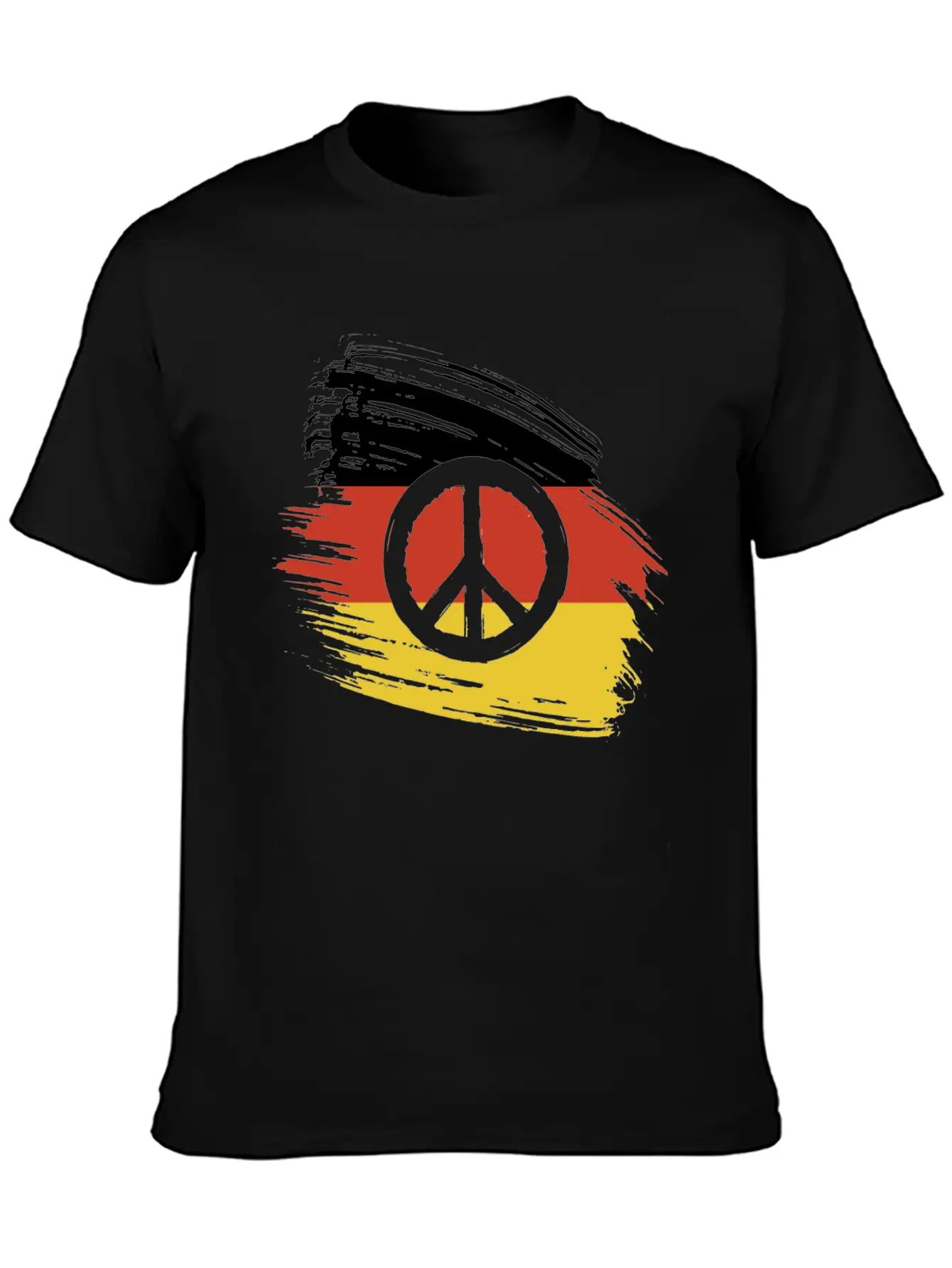 Germany Flag Peace Peace Comfortable Minimalist Graphic Tee – Summer Style Essential