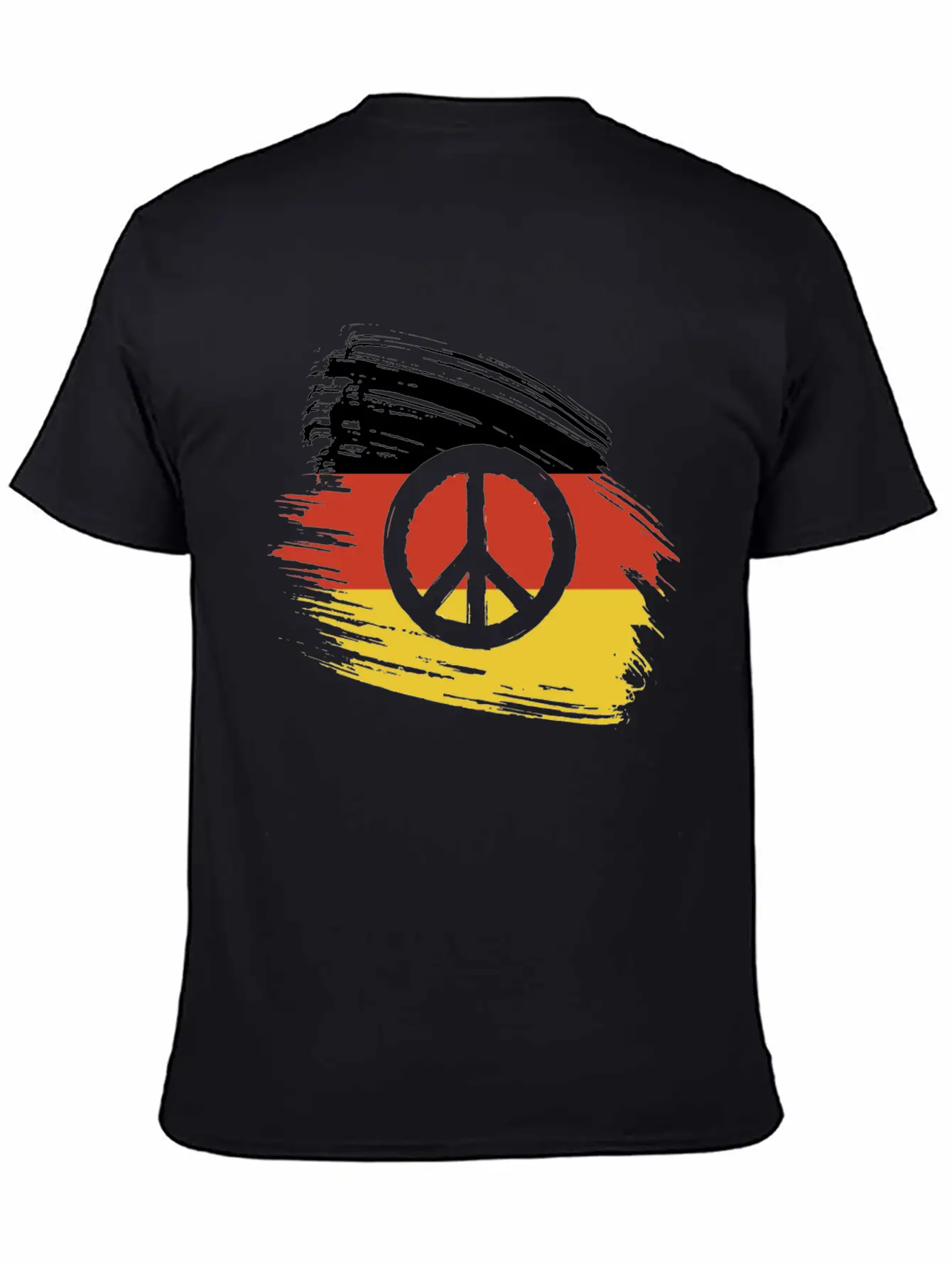 Germany Flag Peace Peace Comfortable Minimalist Graphic Tee – Summer Style Essential