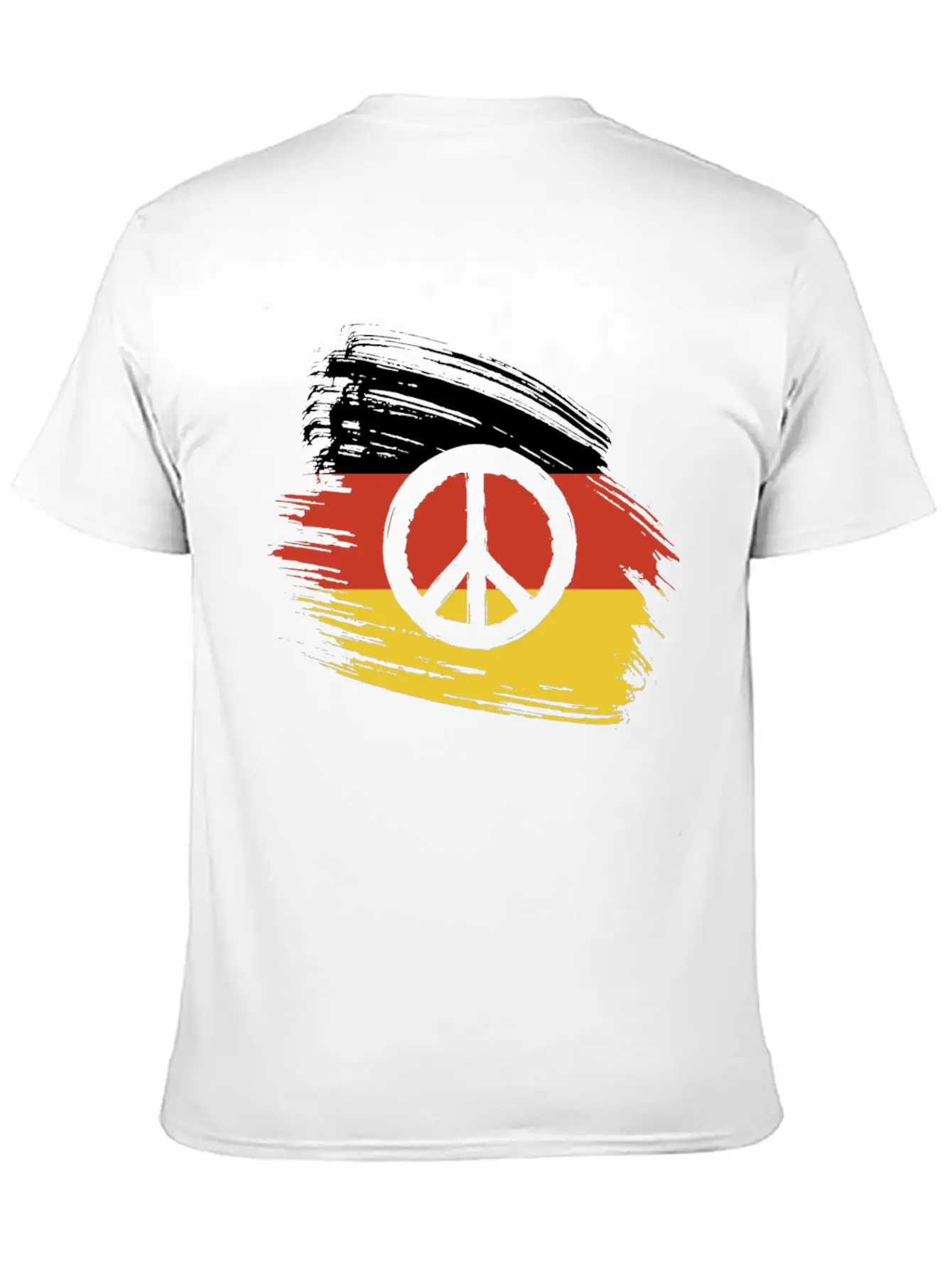 Germany Flag Peace Peace Comfortable Minimalist Graphic Tee – Summer Style Essential