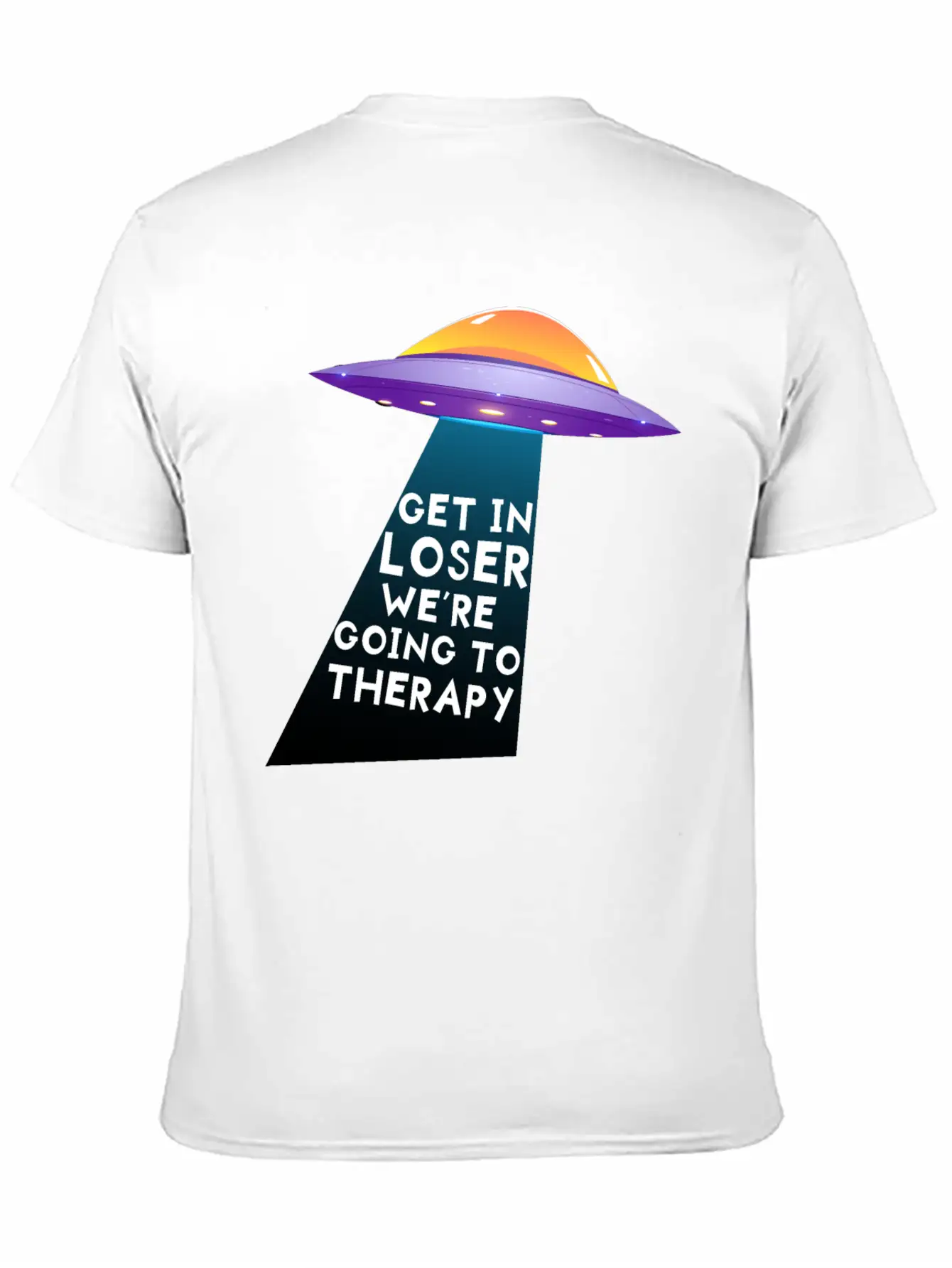 Get In Loser We're Going To Therapy Essential Unisex Summer Tee – Soft Cotton Casual Fit