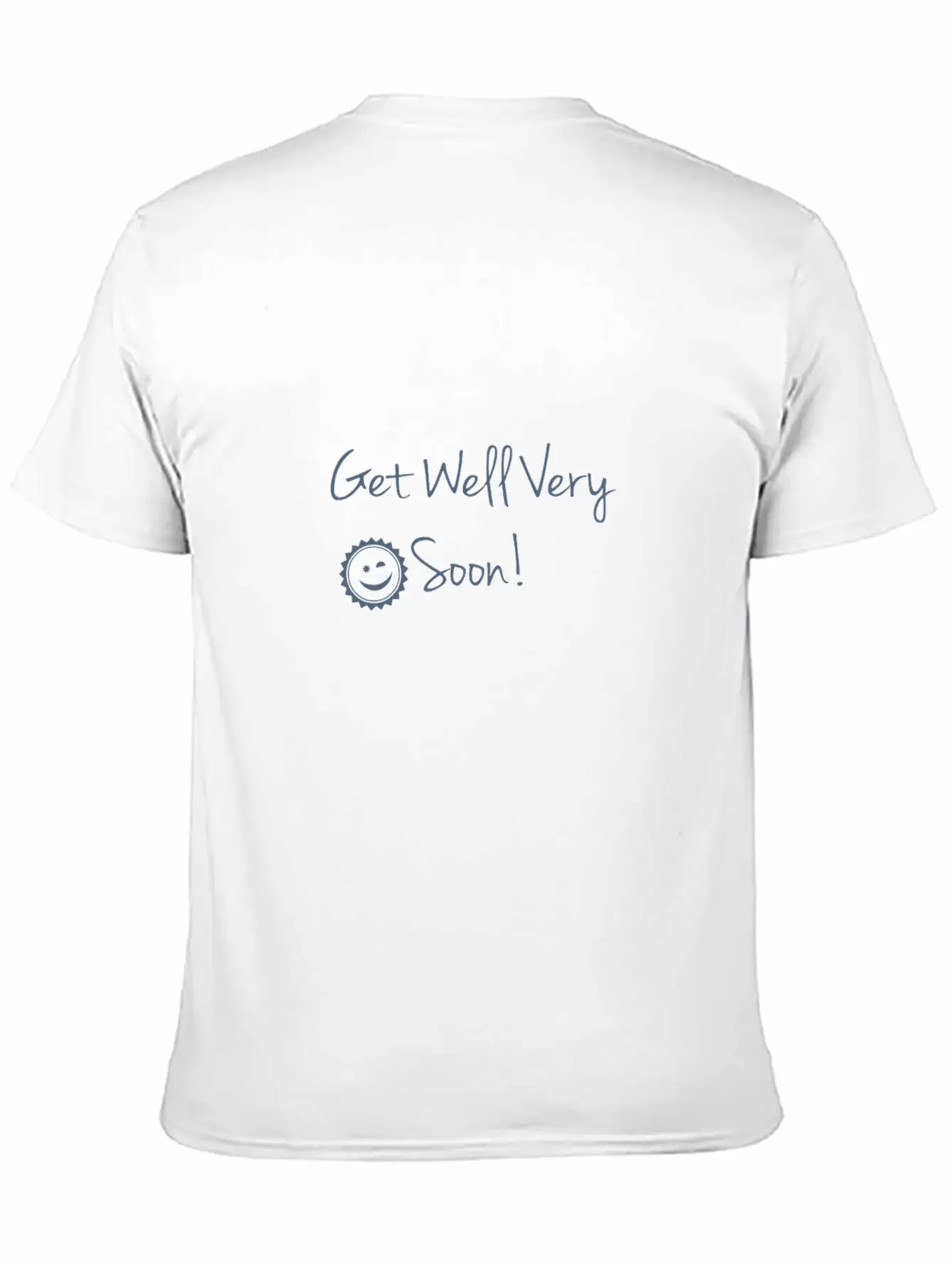 Get Well Very Soon Illustration Essential Unisex Summer Tee – Soft Cotton Casual Fit