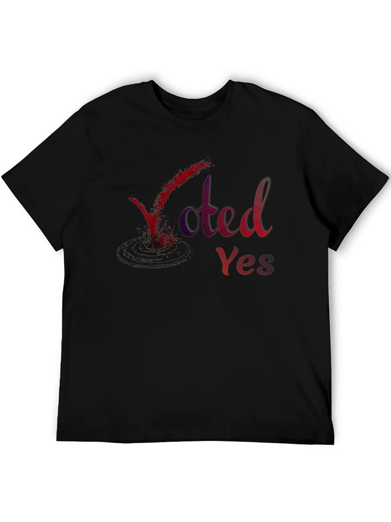 Voted Yes Graphic Tee - Express Yourself!