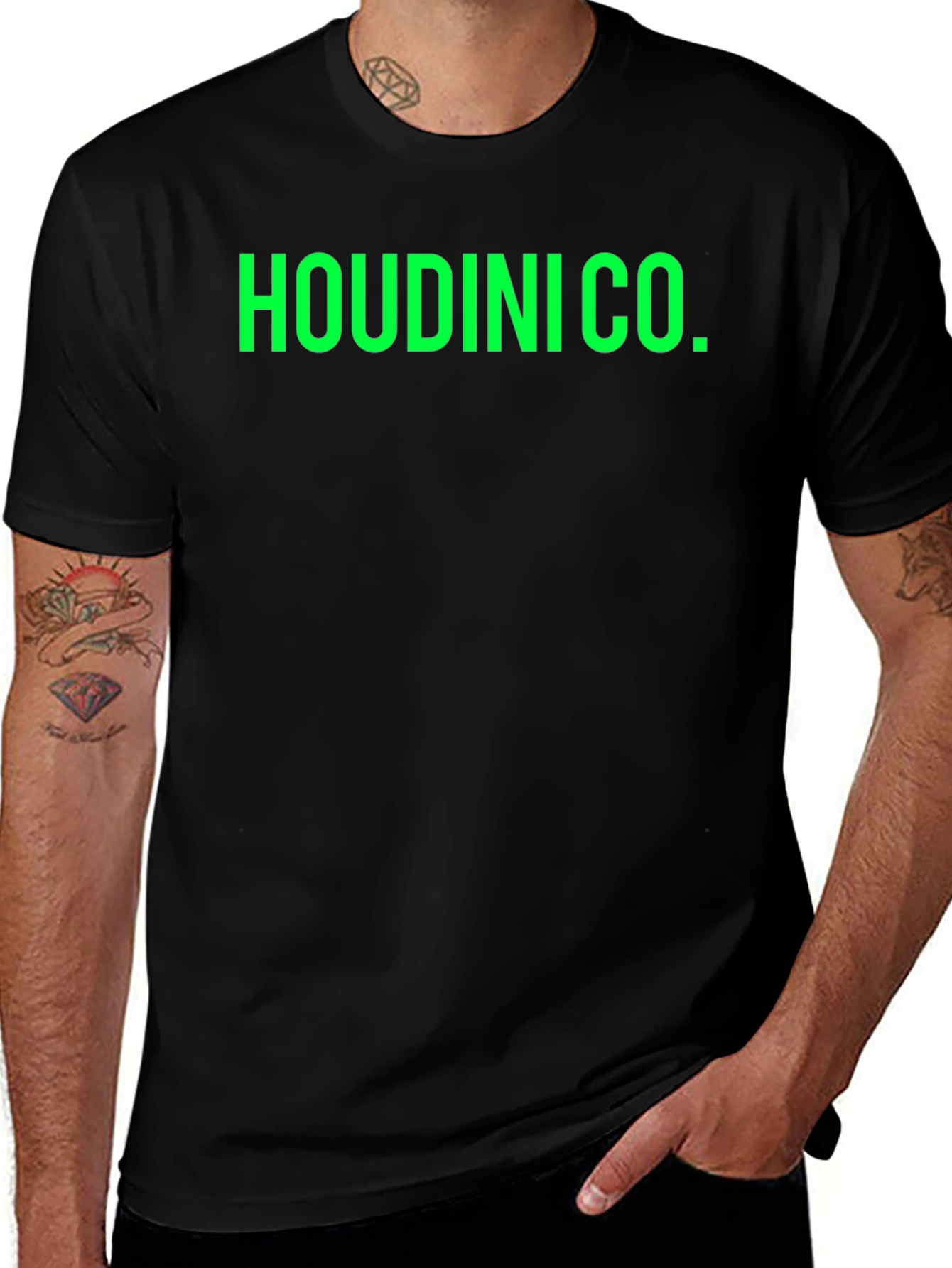 Houdini Co. Black Graphic Tee