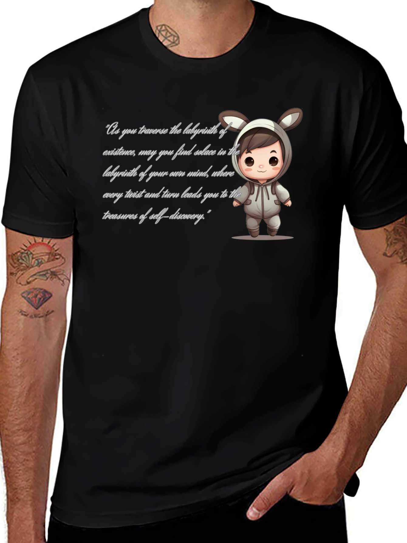 Labyrinth of Mind Graphic T-Shirt