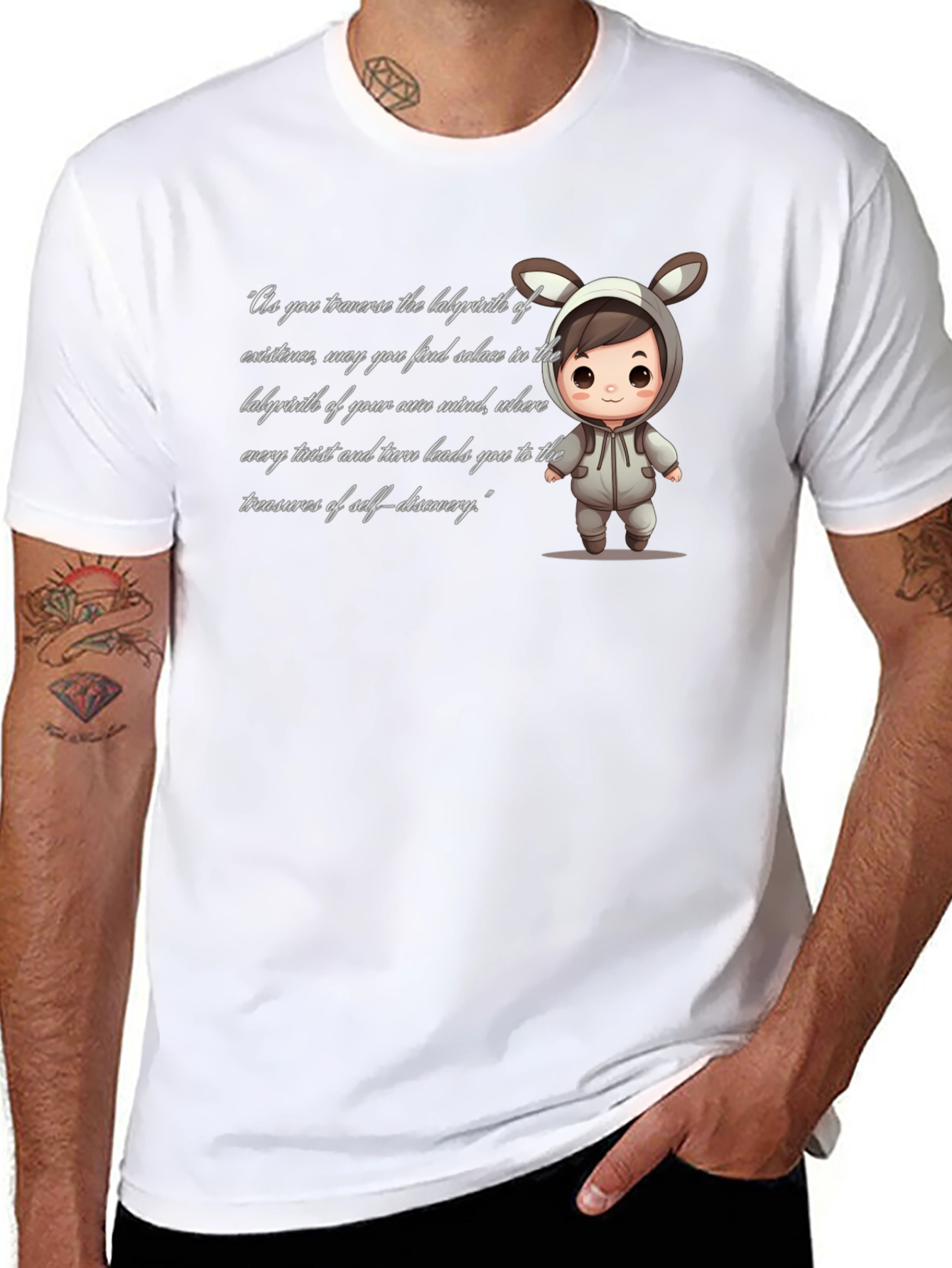 Labyrinth of Mind Graphic T-Shirt