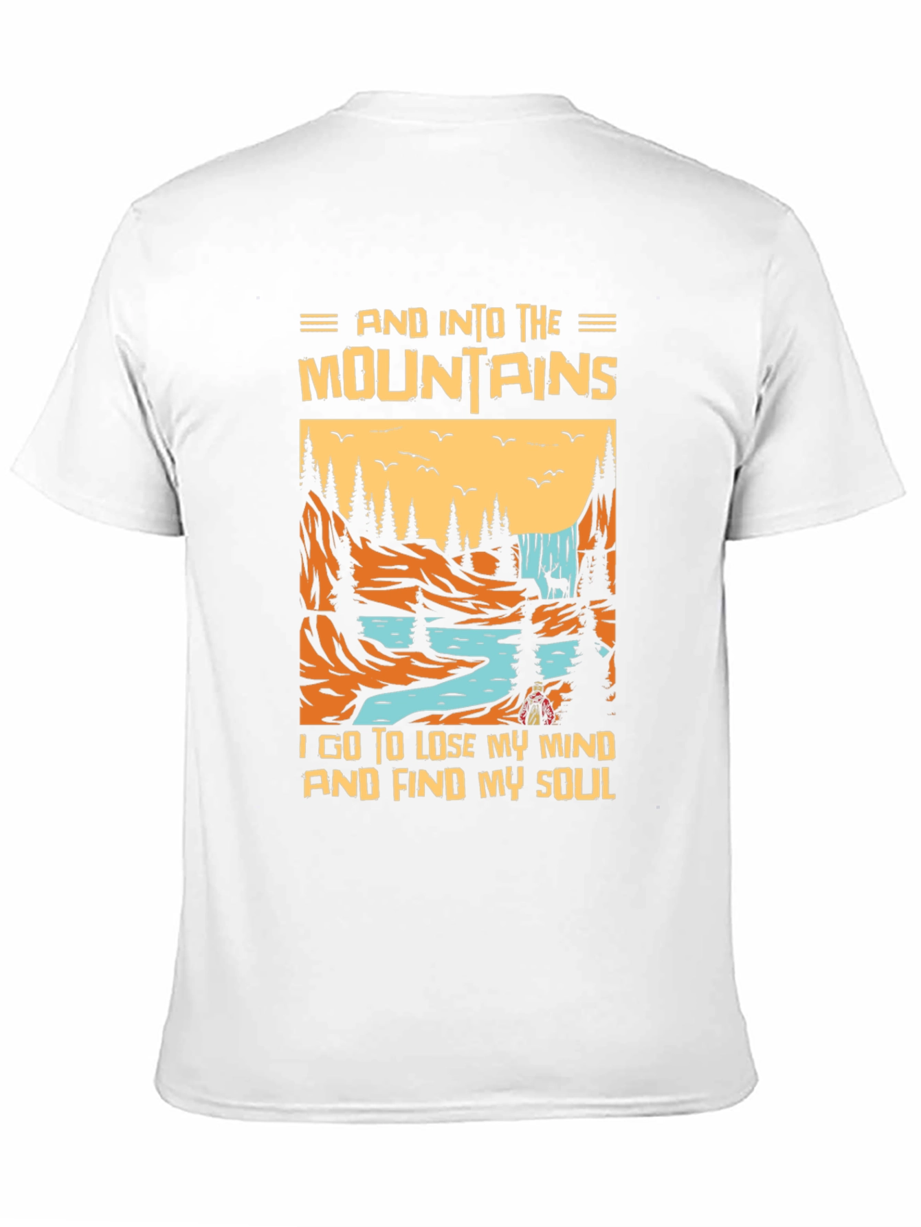 Mountains Graphic T-Shirt - Find Your Soul