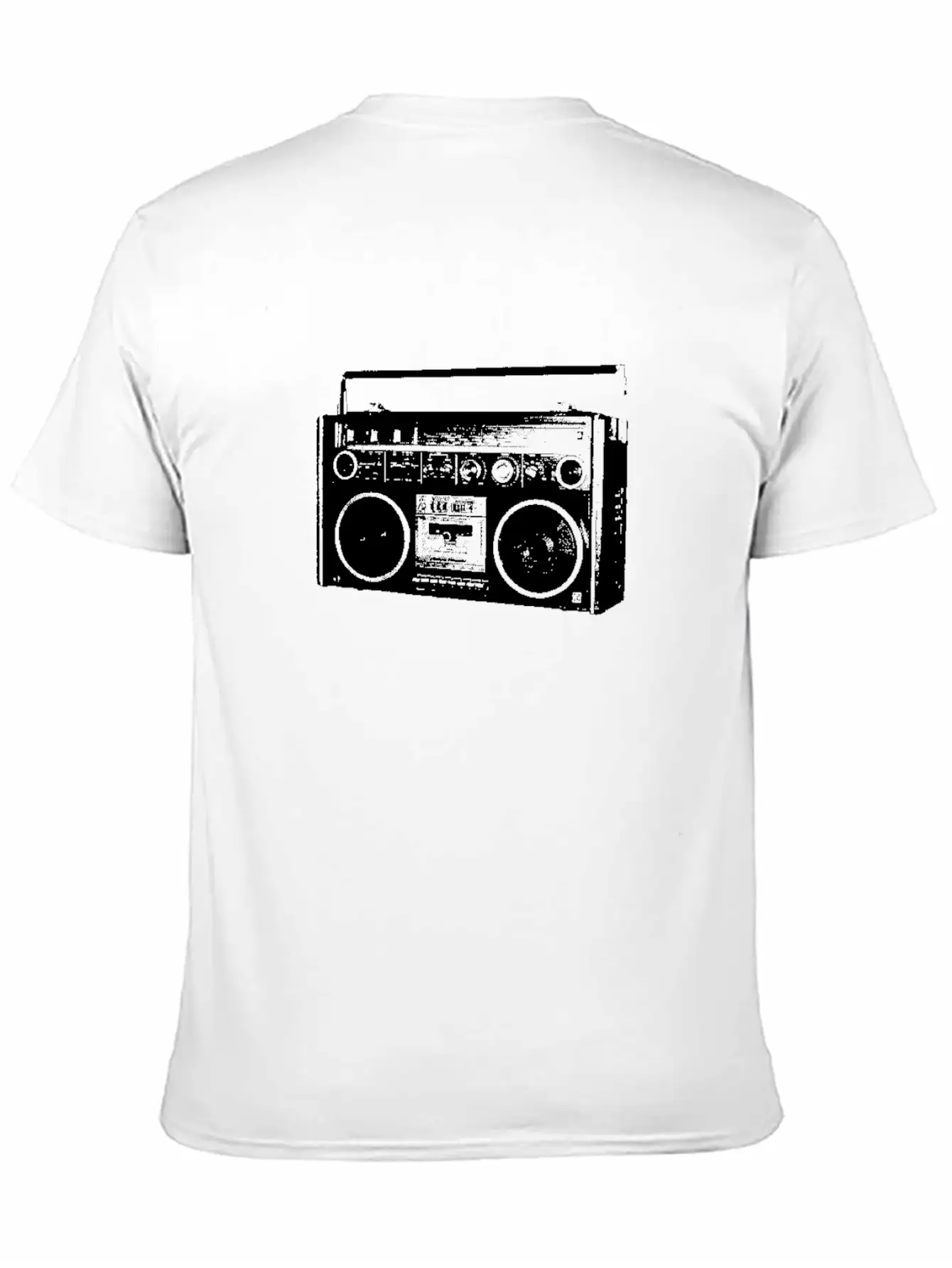 Ghetto Blaster Ghettoblaster Radio Oldschool Timeless Short Sleeve Tee – Comfy And Minimalist Design