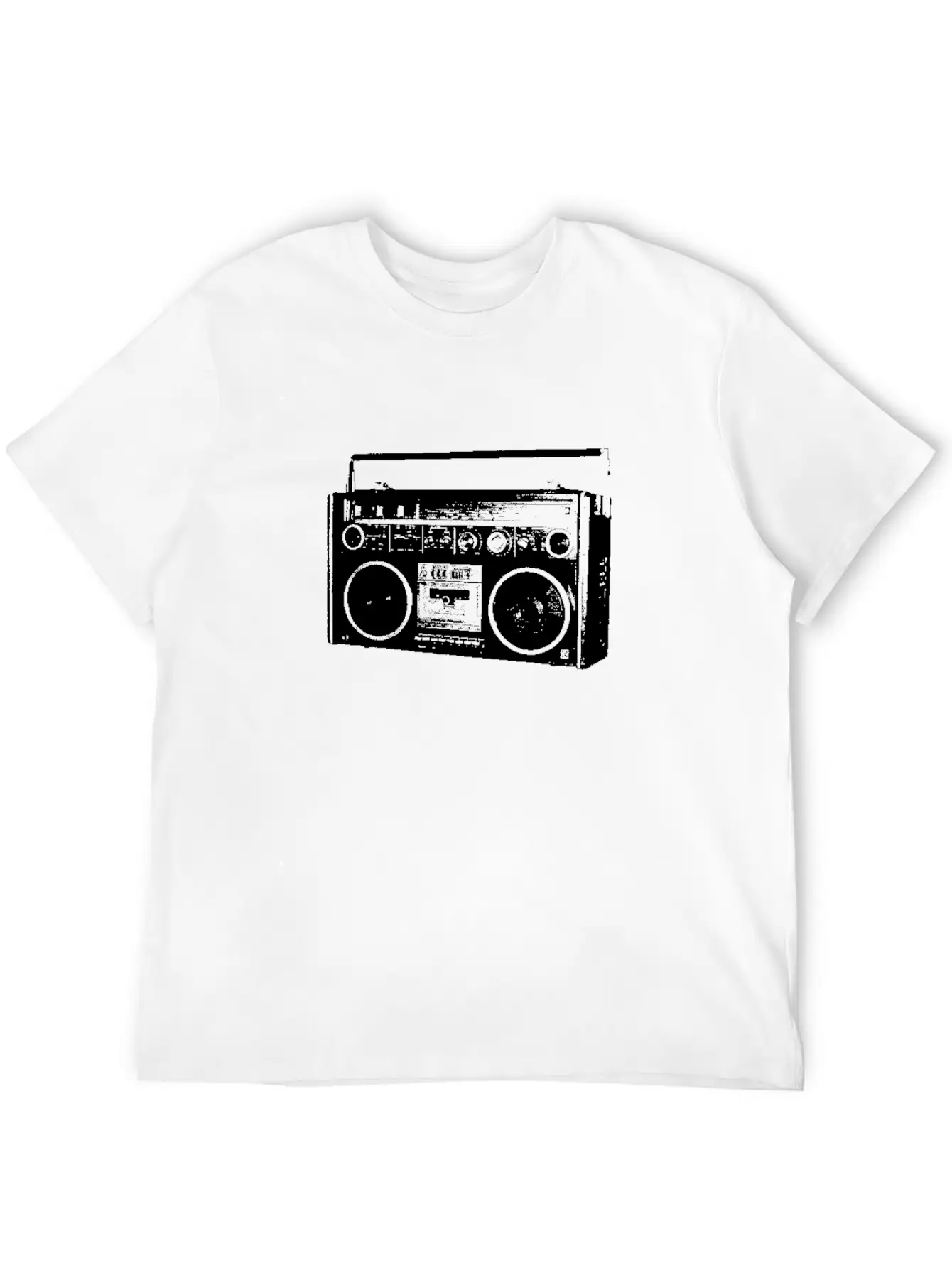 Ghetto Blaster Ghettoblaster Radio Oldschool Timeless Short Sleeve Tee – Comfy And Minimalist Design