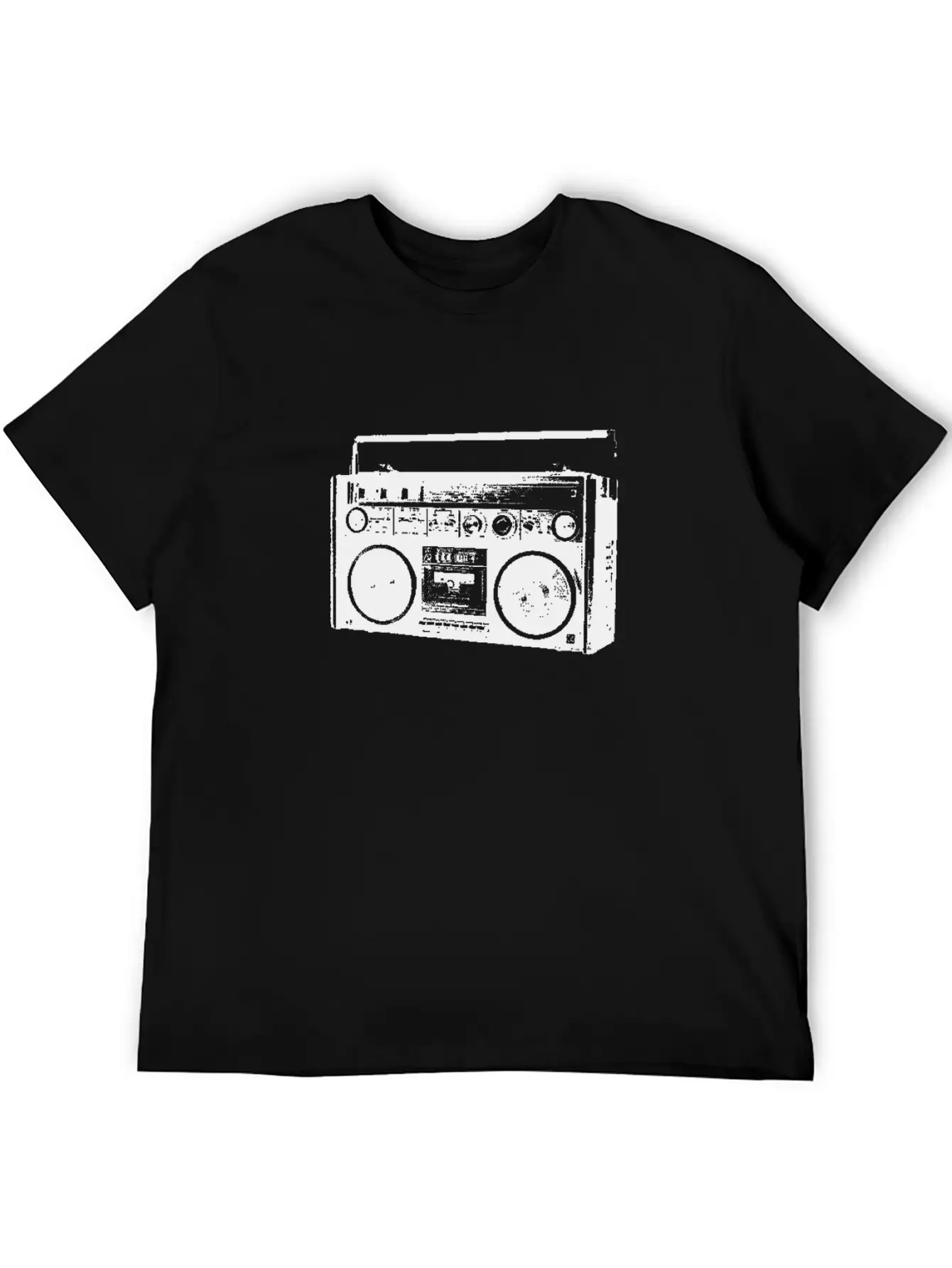 Ghetto Blaster Ghettoblaster Radio Oldschool Timeless Short Sleeve Tee – Comfy And Minimalist Design