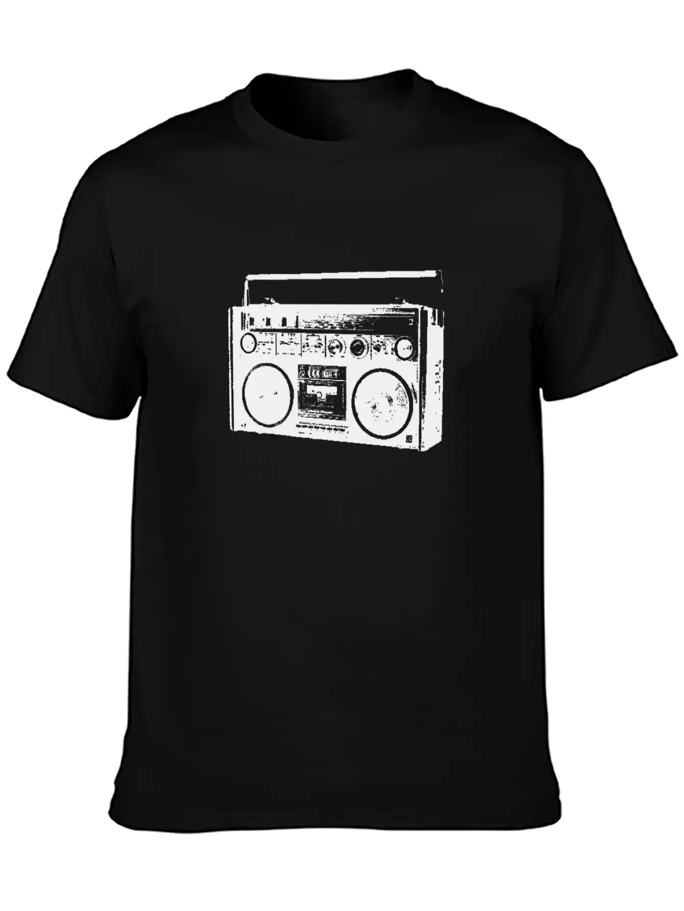 Ghetto Blaster Ghettoblaster Radio Oldschool Timeless Short Sleeve Tee – Comfy And Minimalist Design
