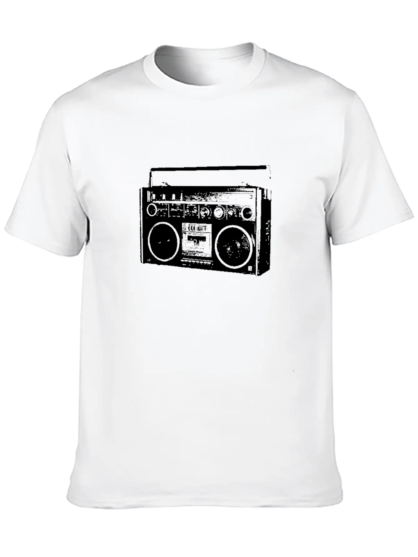 Ghetto Blaster Ghettoblaster Radio Oldschool Timeless Short Sleeve Tee – Comfy And Minimalist Design