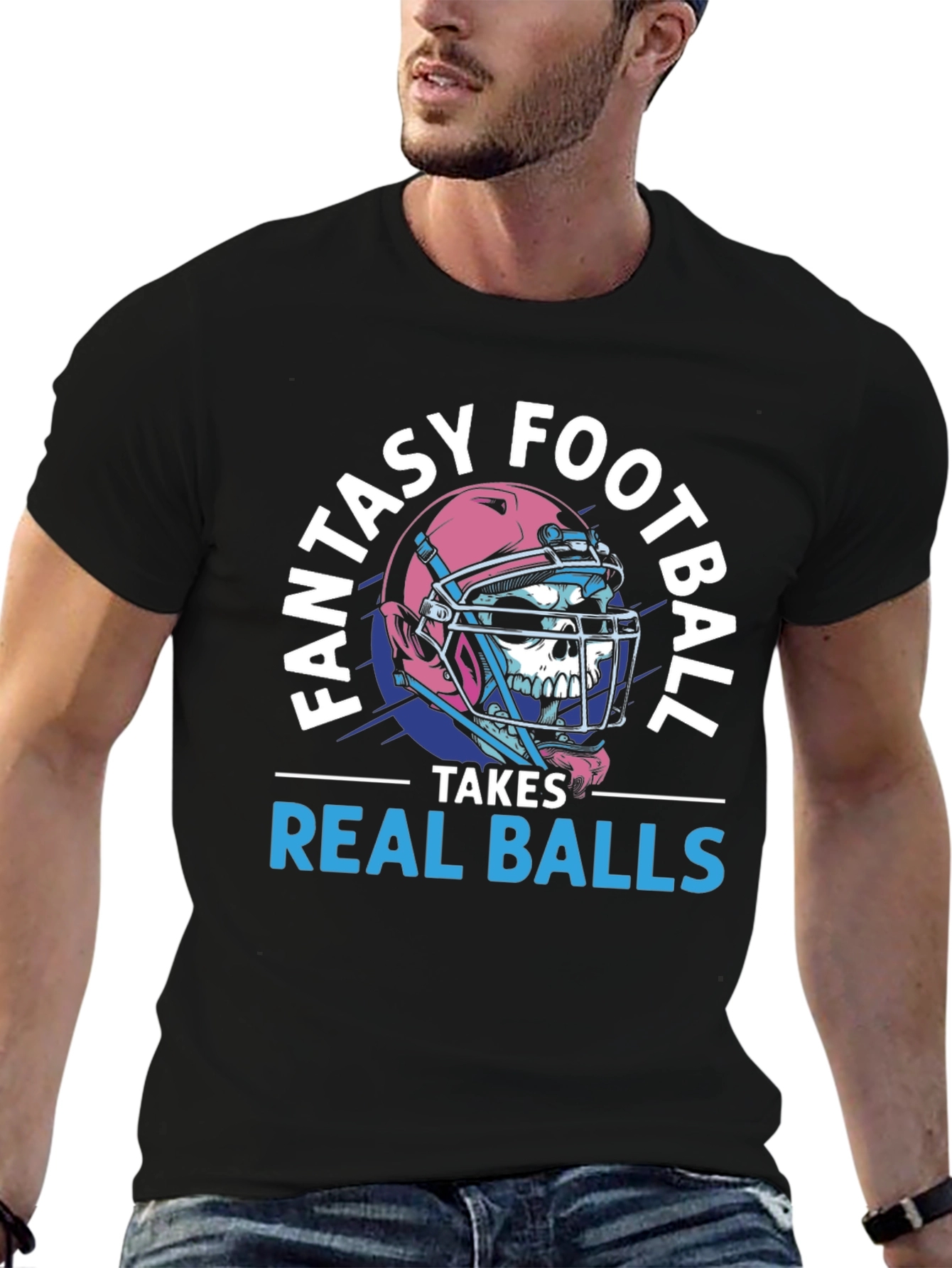 Fantasy Football Takes Real Balls T-Shirt