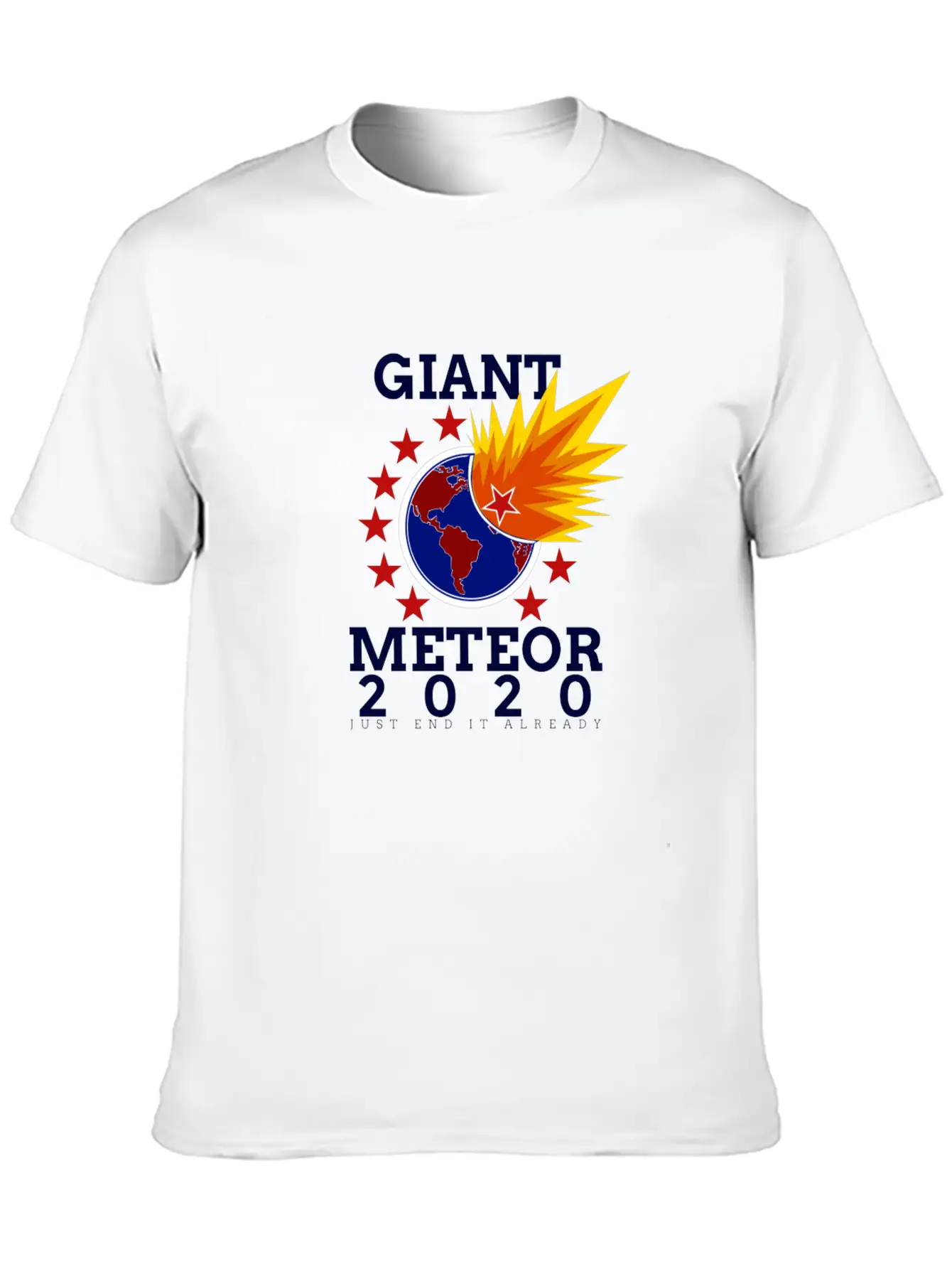 Giant Meteor 2020 Timeless Short Sleeve Tee – Comfy And Minimalist Design