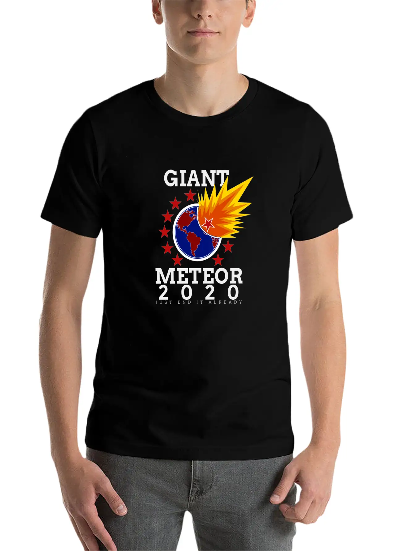 Giant Meteor 2020 Timeless Short Sleeve Tee – Comfy And Minimalist Design