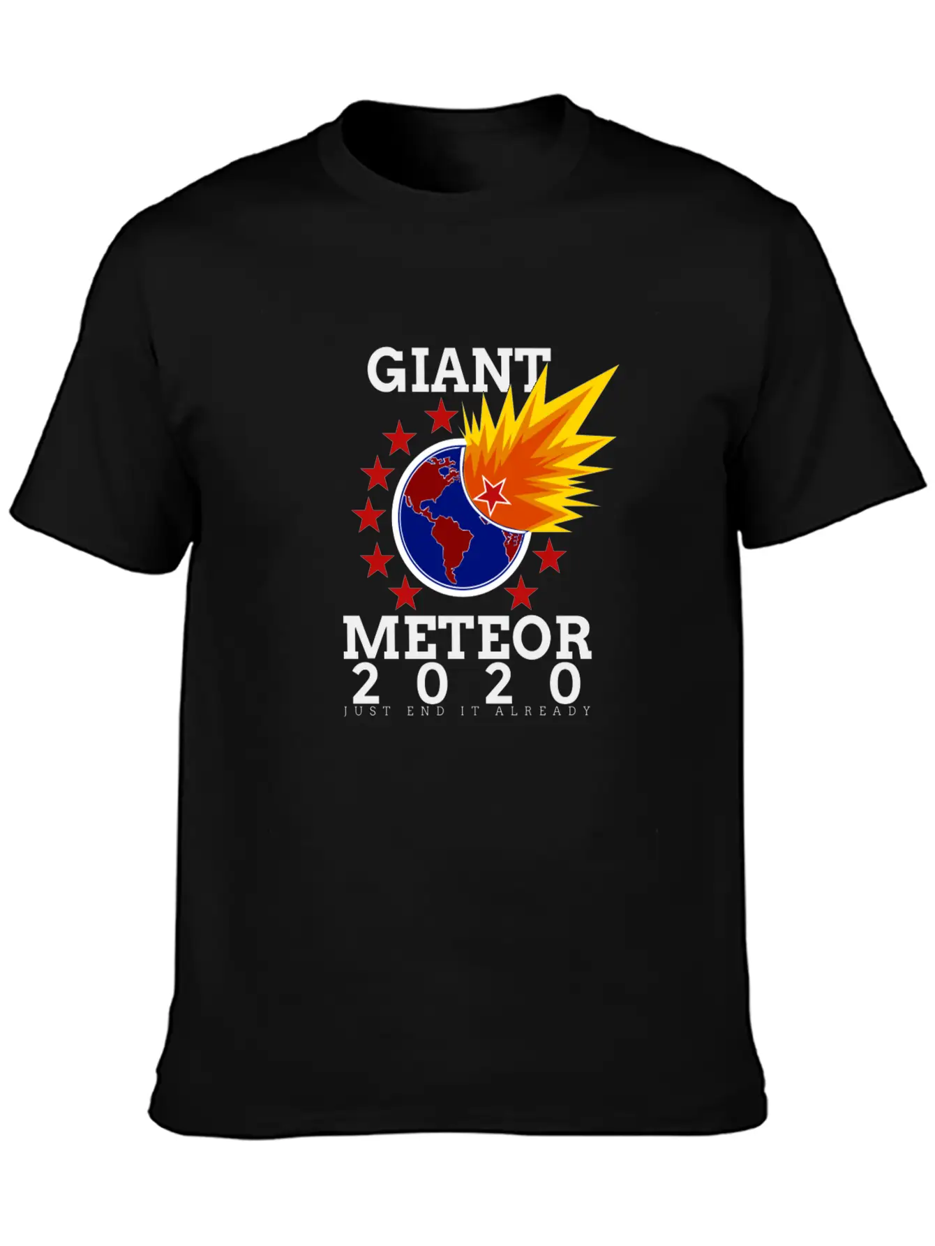 Giant Meteor 2020 Timeless Short Sleeve Tee – Comfy And Minimalist Design