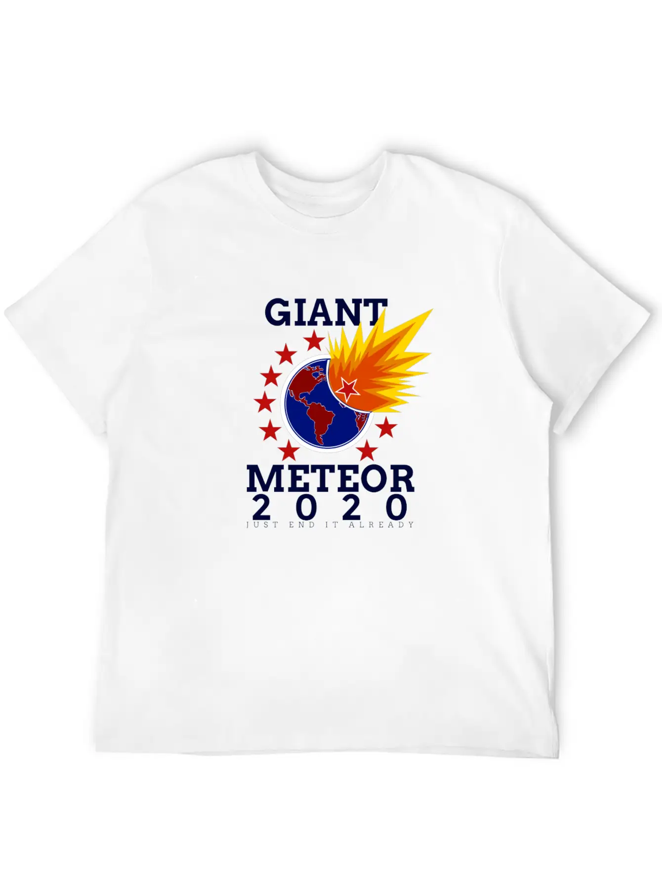 Giant Meteor 2020 Timeless Short Sleeve Tee – Comfy And Minimalist Design