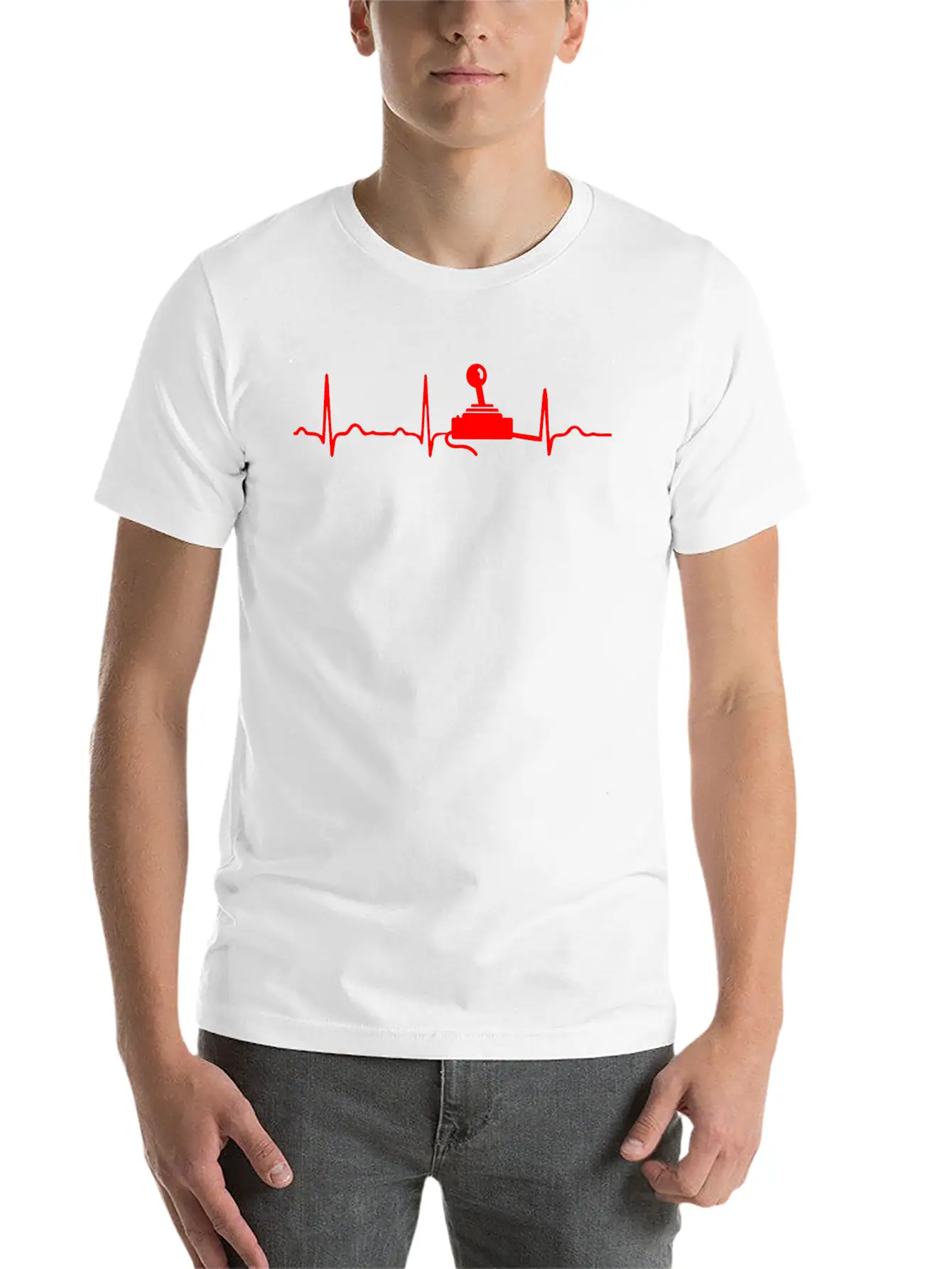 GIFT - ECG CONTROLLER RED Essential Unisex Summer Tee – Soft Cotton Casual Fit