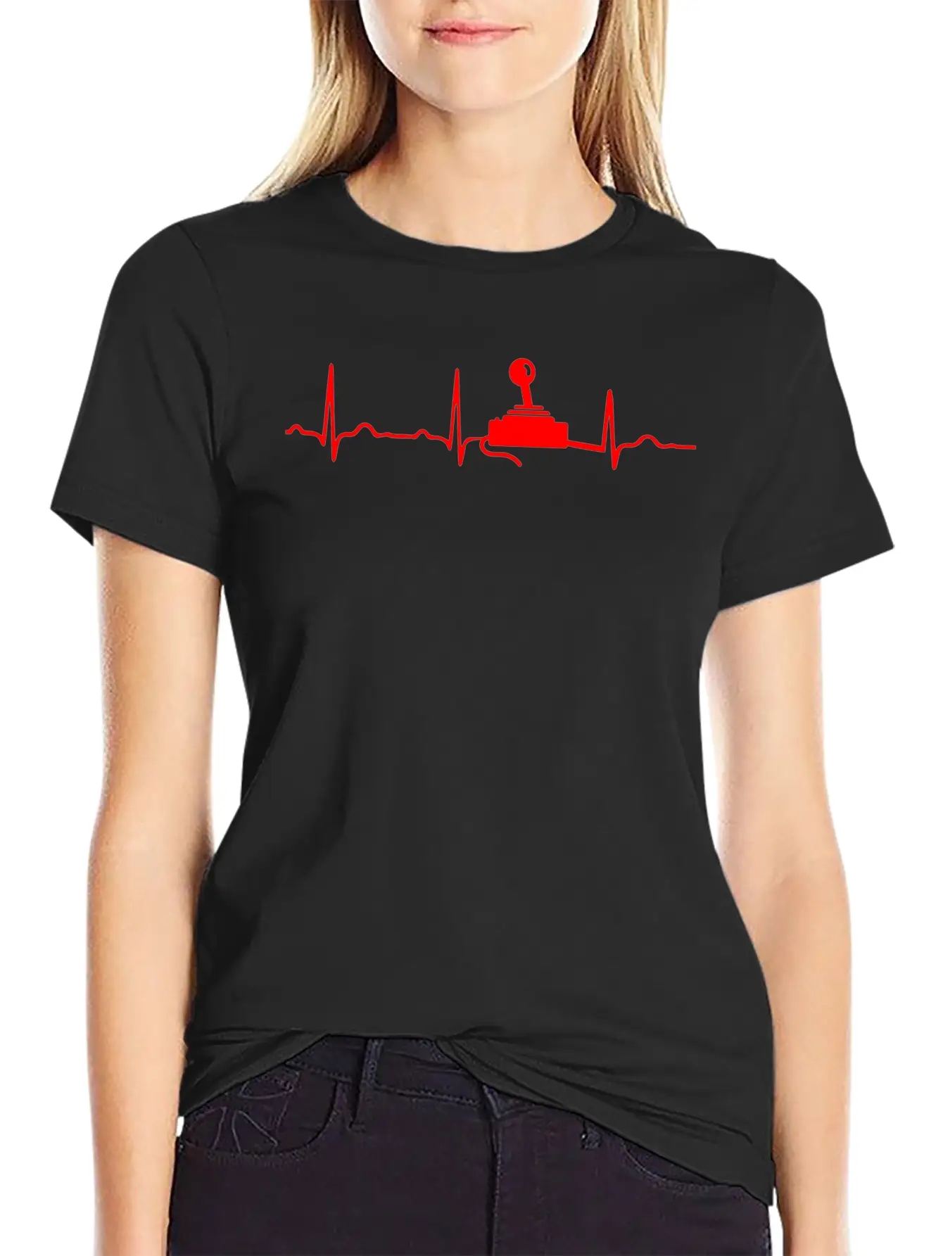 GIFT - ECG CONTROLLER RED Essential Unisex Summer Tee – Soft Cotton Casual Fit
