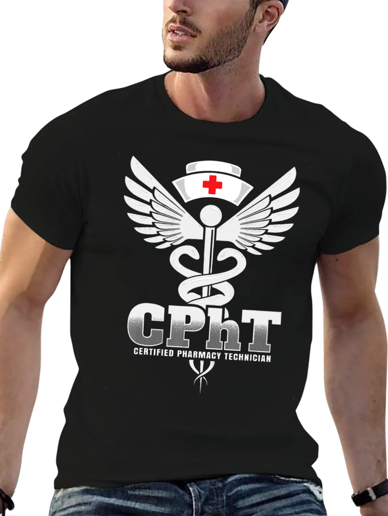 Gift For Certified Pharmacy Technician Stay Strong Stylish Everyday T-Shirt – Unisex Basic Cotton Tee