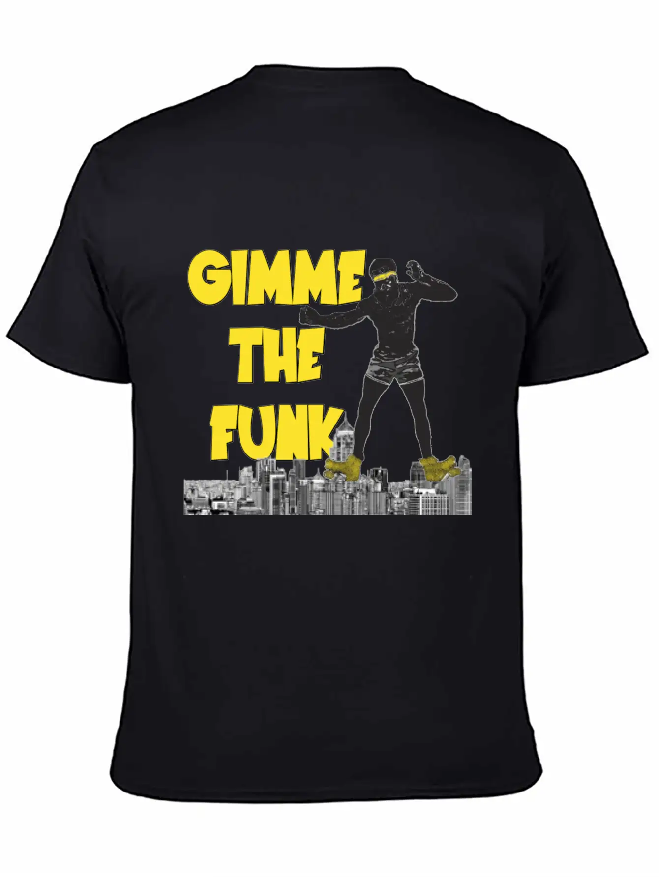 GIMME THE FUNK ROLLER Basic Graphic T-Shirt – Daily Comfort In Soft Cotton