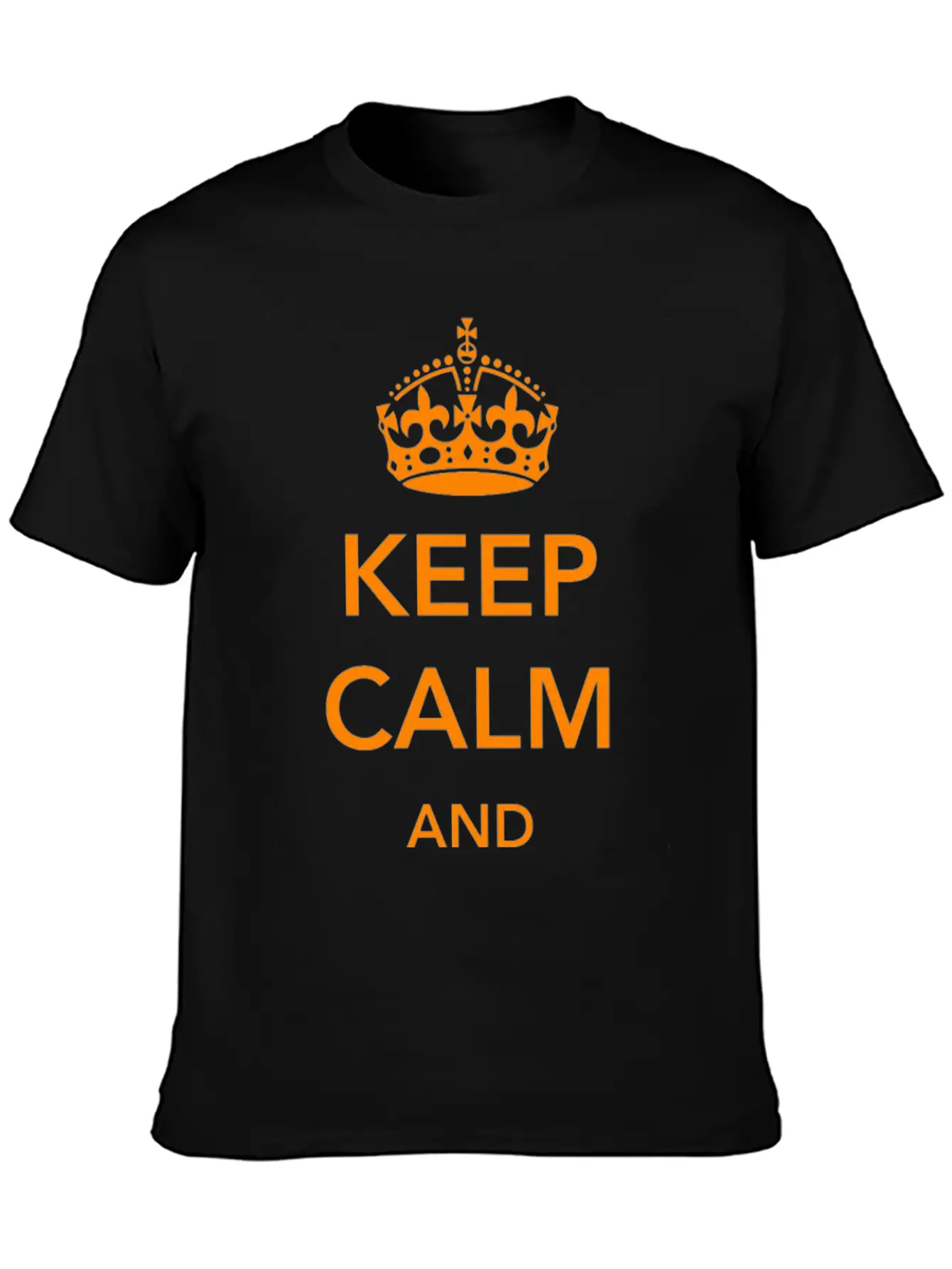 Ginger - Keep Calm And Ginger On Essential Unisex Summer Tee – Soft Cotton Casual Fit