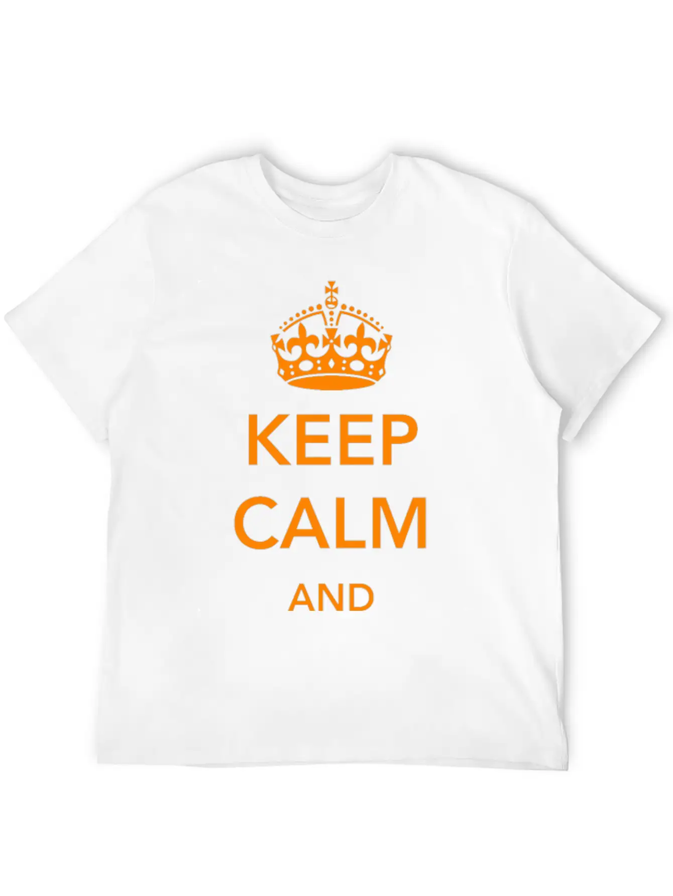 Ginger - Keep Calm And Ginger On Essential Unisex Summer Tee – Soft Cotton Casual Fit