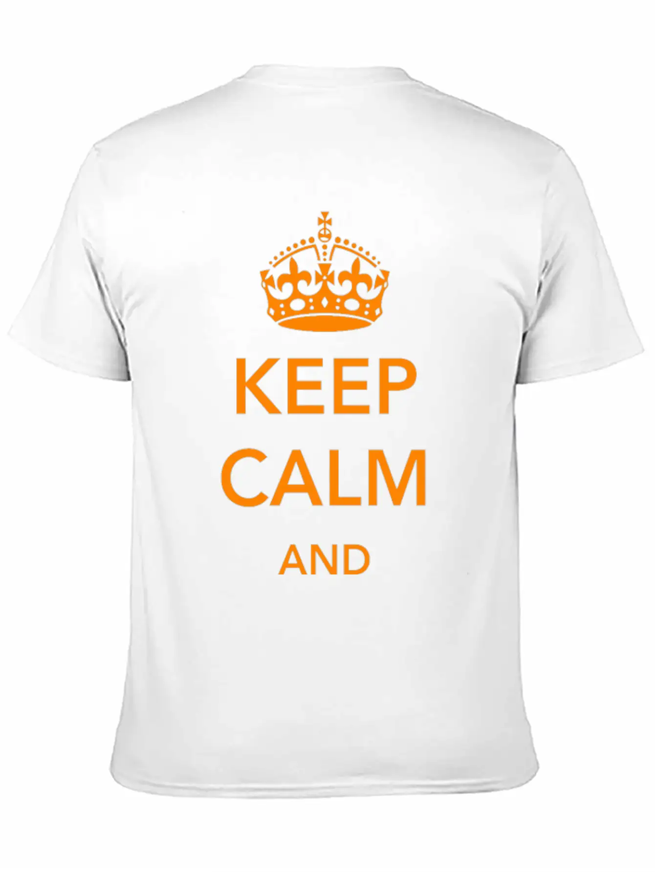 Ginger - Keep Calm And Ginger On Essential Unisex Summer Tee – Soft Cotton Casual Fit