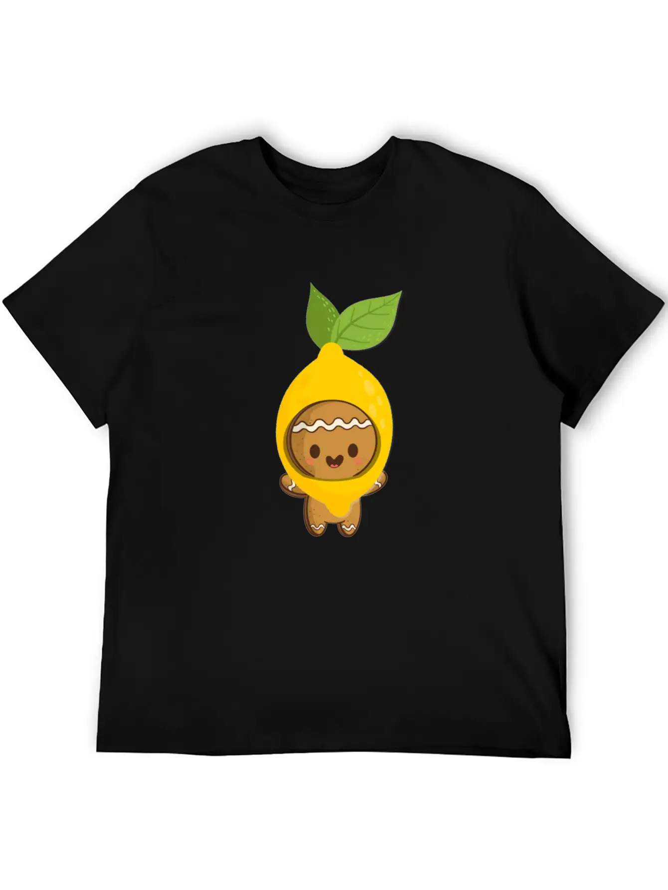 Gingerbread Kawaii Timeless Short Sleeve Tee – Comfy And Minimalist Design