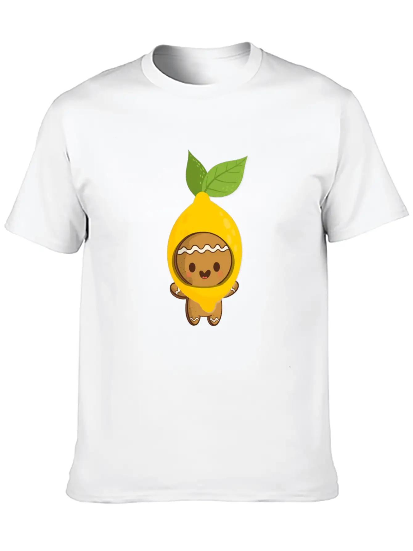 Gingerbread Kawaii Timeless Short Sleeve Tee – Comfy And Minimalist Design