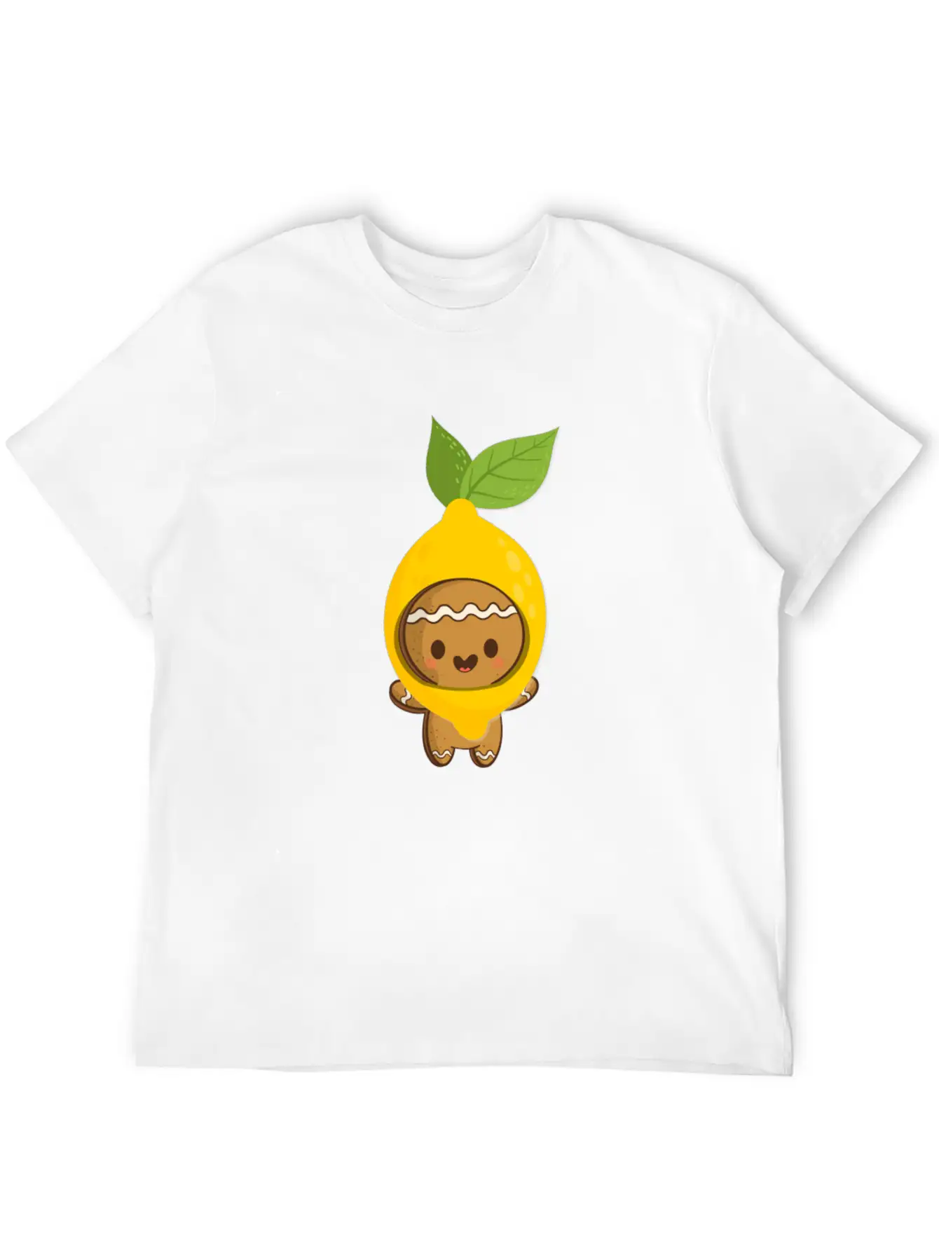 Gingerbread Kawaii Timeless Short Sleeve Tee – Comfy And Minimalist Design
