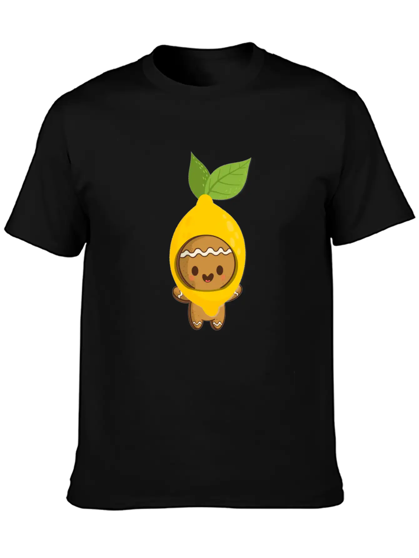 Gingerbread Kawaii Timeless Short Sleeve Tee – Comfy And Minimalist Design