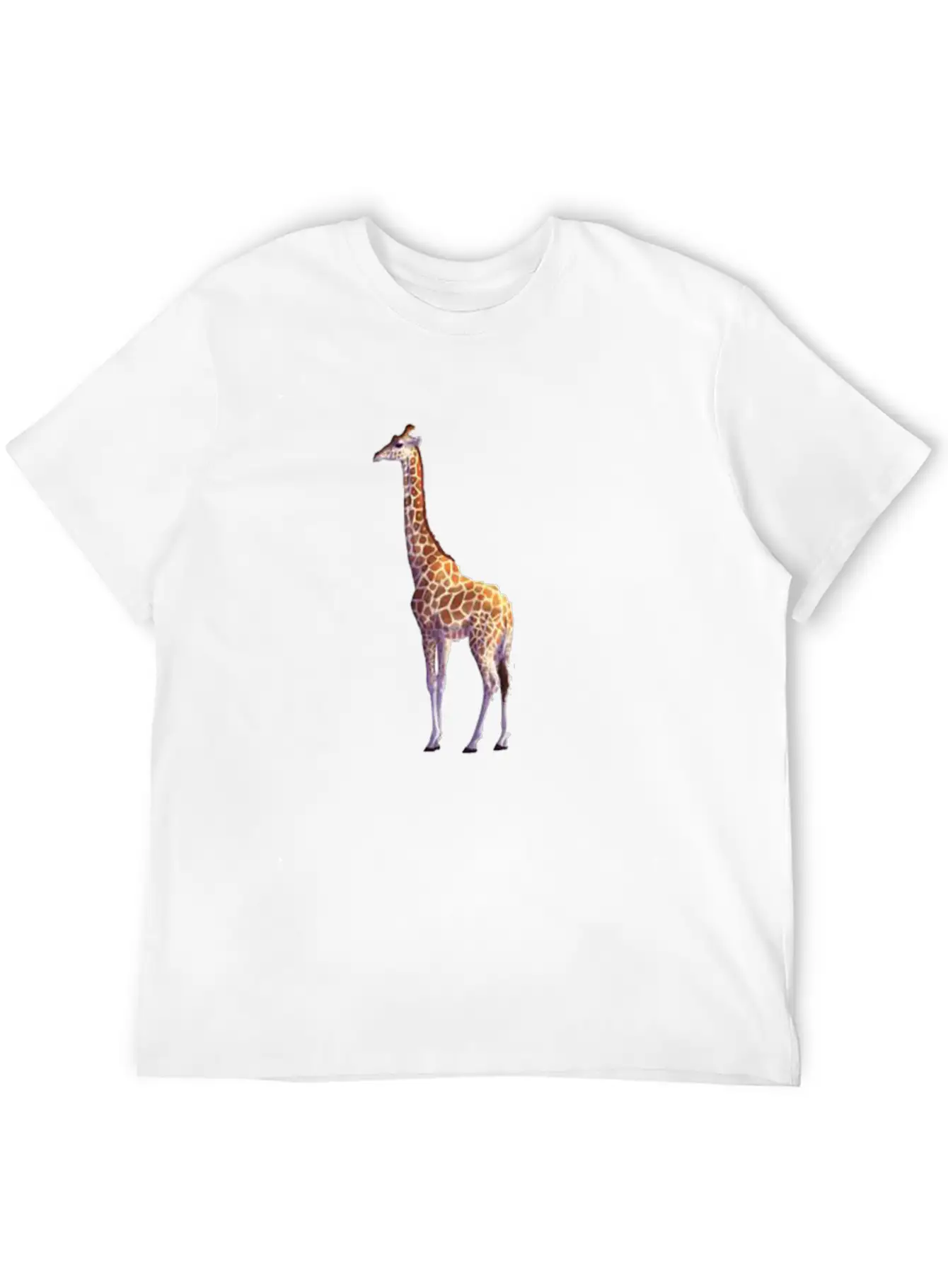 Giraffe Basic Graphic T-Shirt – Daily Comfort In Soft Cotton