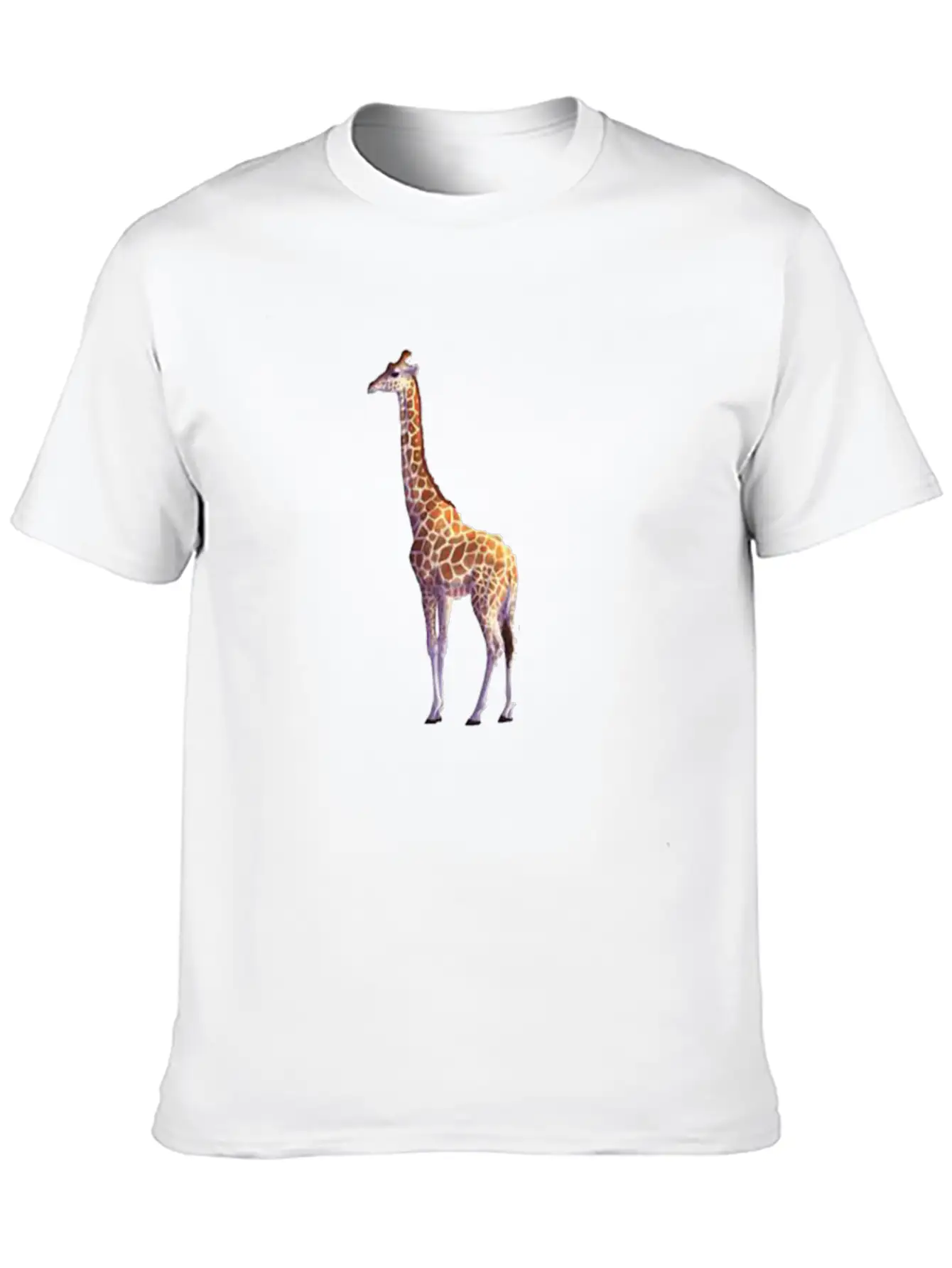 Giraffe Basic Graphic T-Shirt – Daily Comfort In Soft Cotton