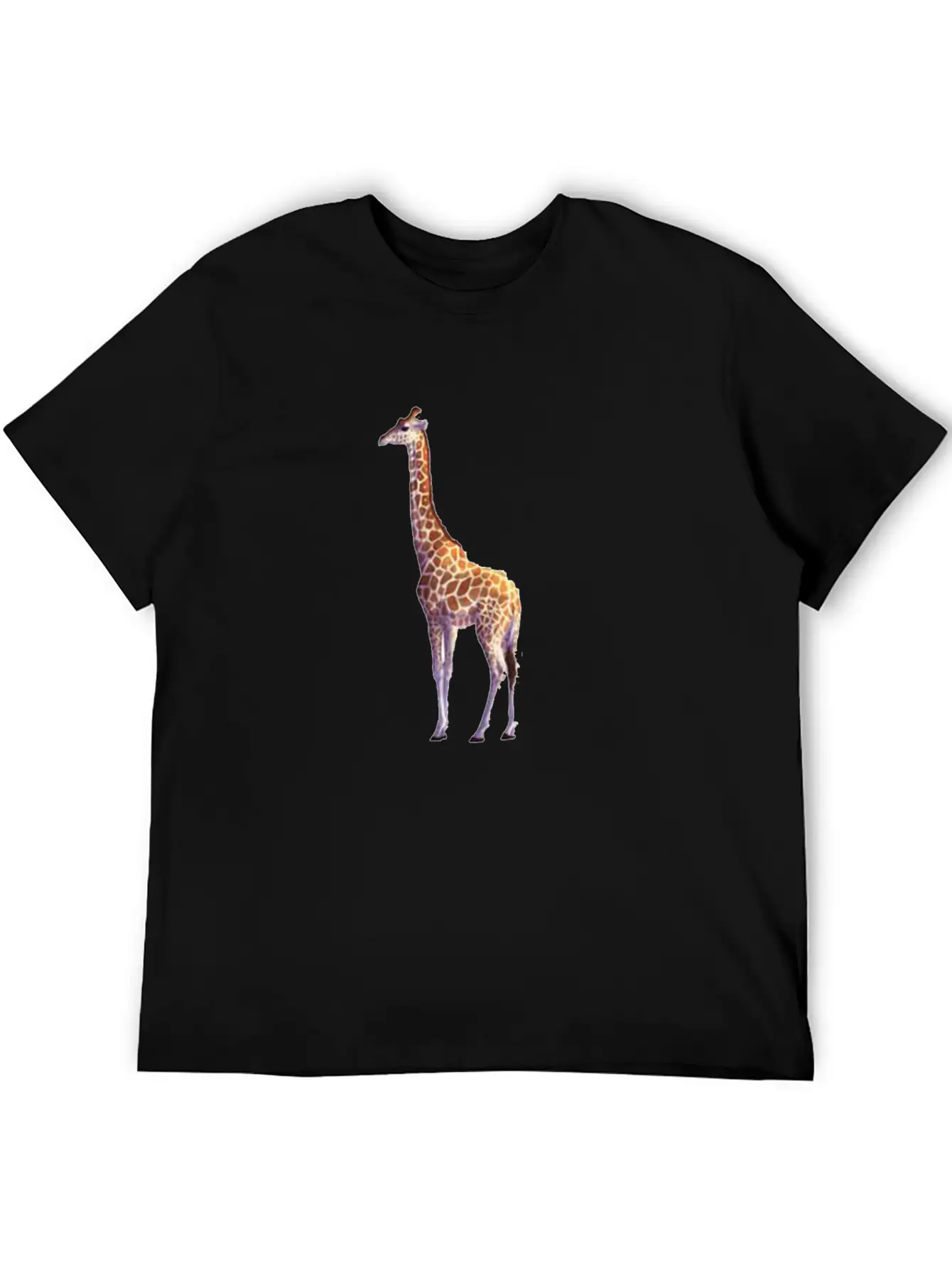 Giraffe Basic Graphic T-Shirt – Daily Comfort In Soft Cotton