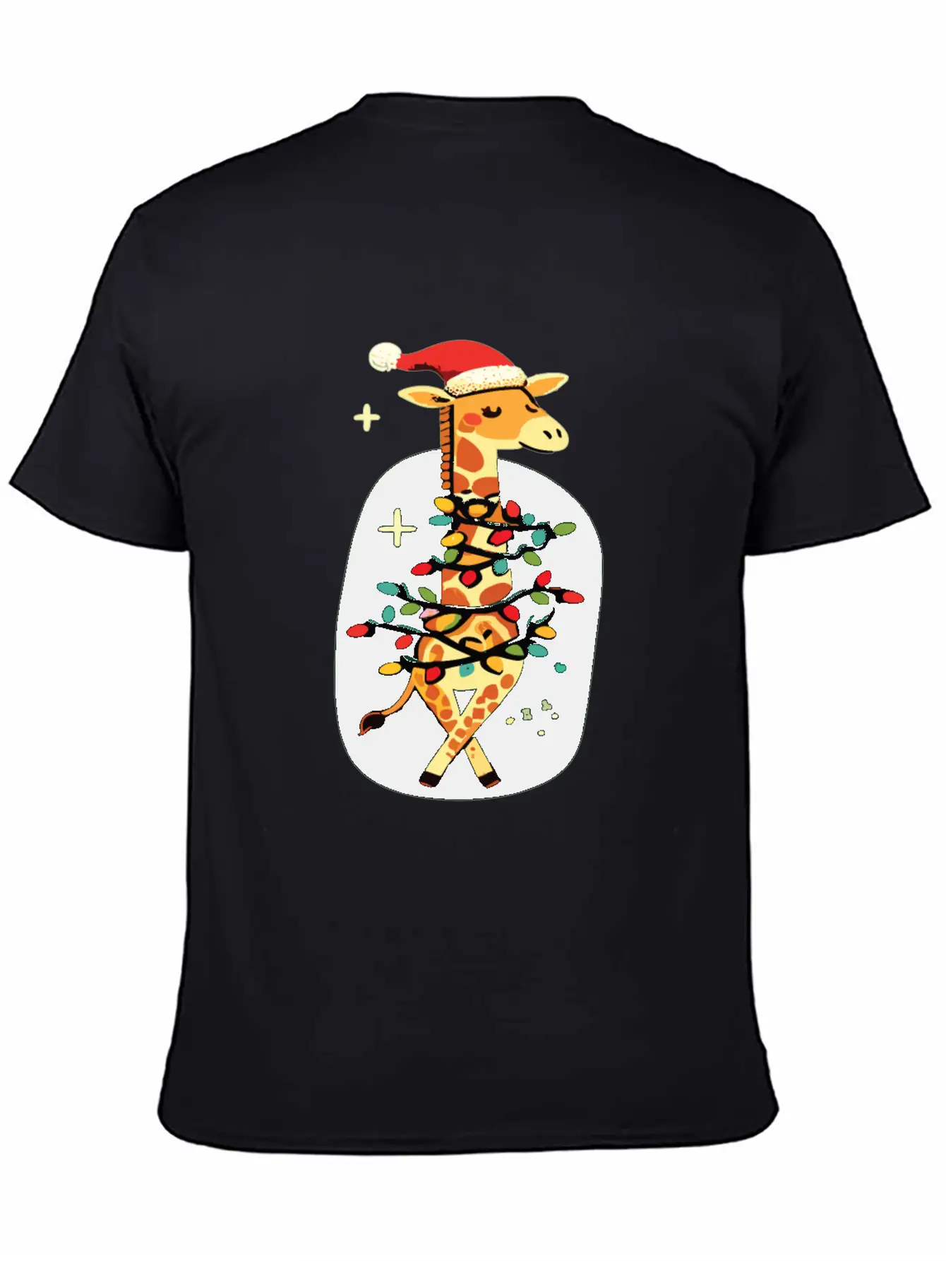 Giraffe Giraffe Christmas Africa Animals Comfortable Minimalist Graphic Tee – Summer Style Essential