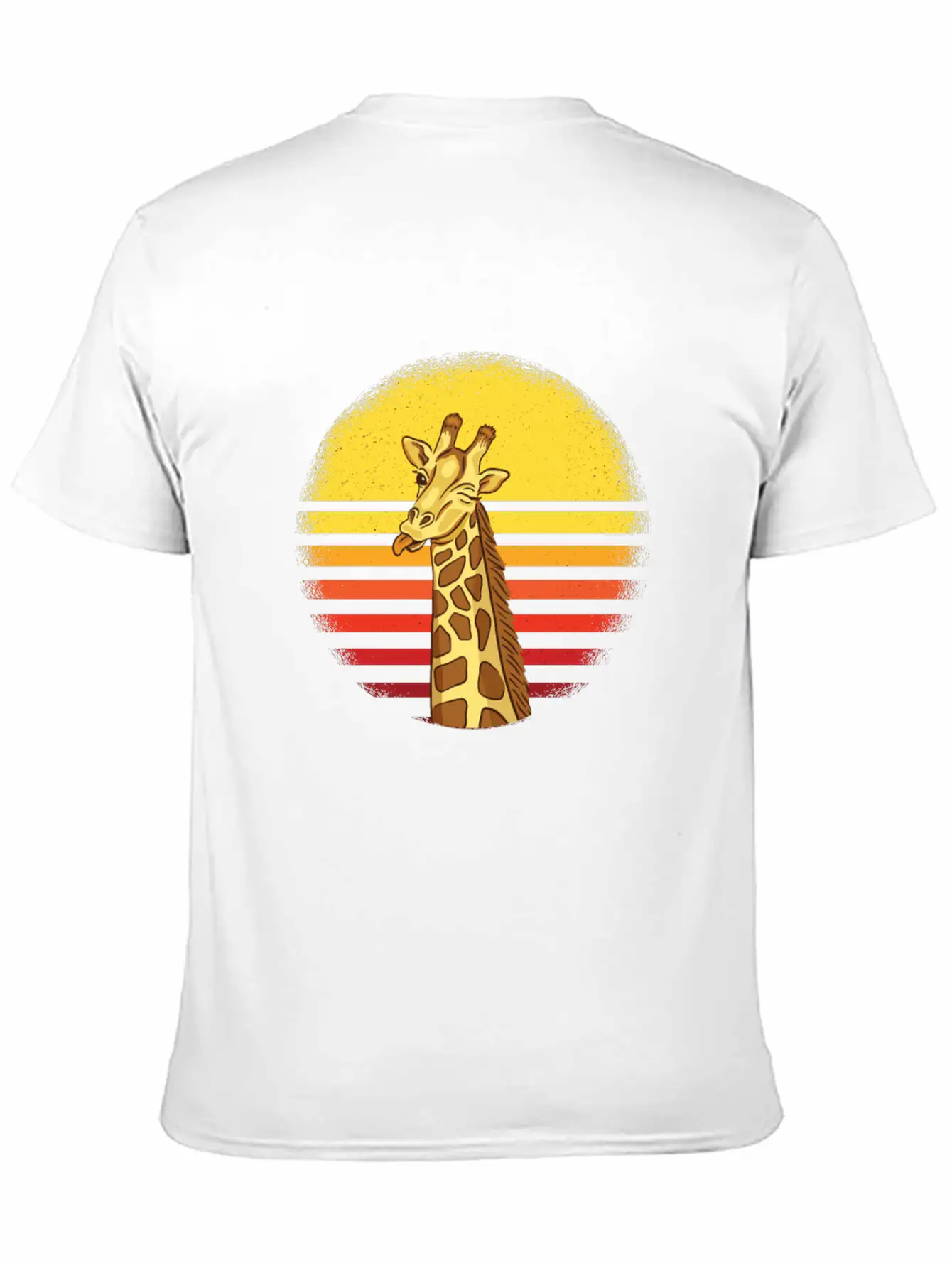 Giraffe Giraffes Africa Gift Idea Essential Unisex Summer Tee – Soft Cotton Casual Fit