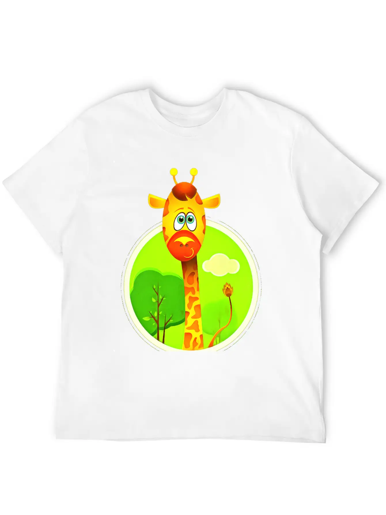 Giraffe Stylish Everyday T-Shirt – Unisex Basic Cotton Tee