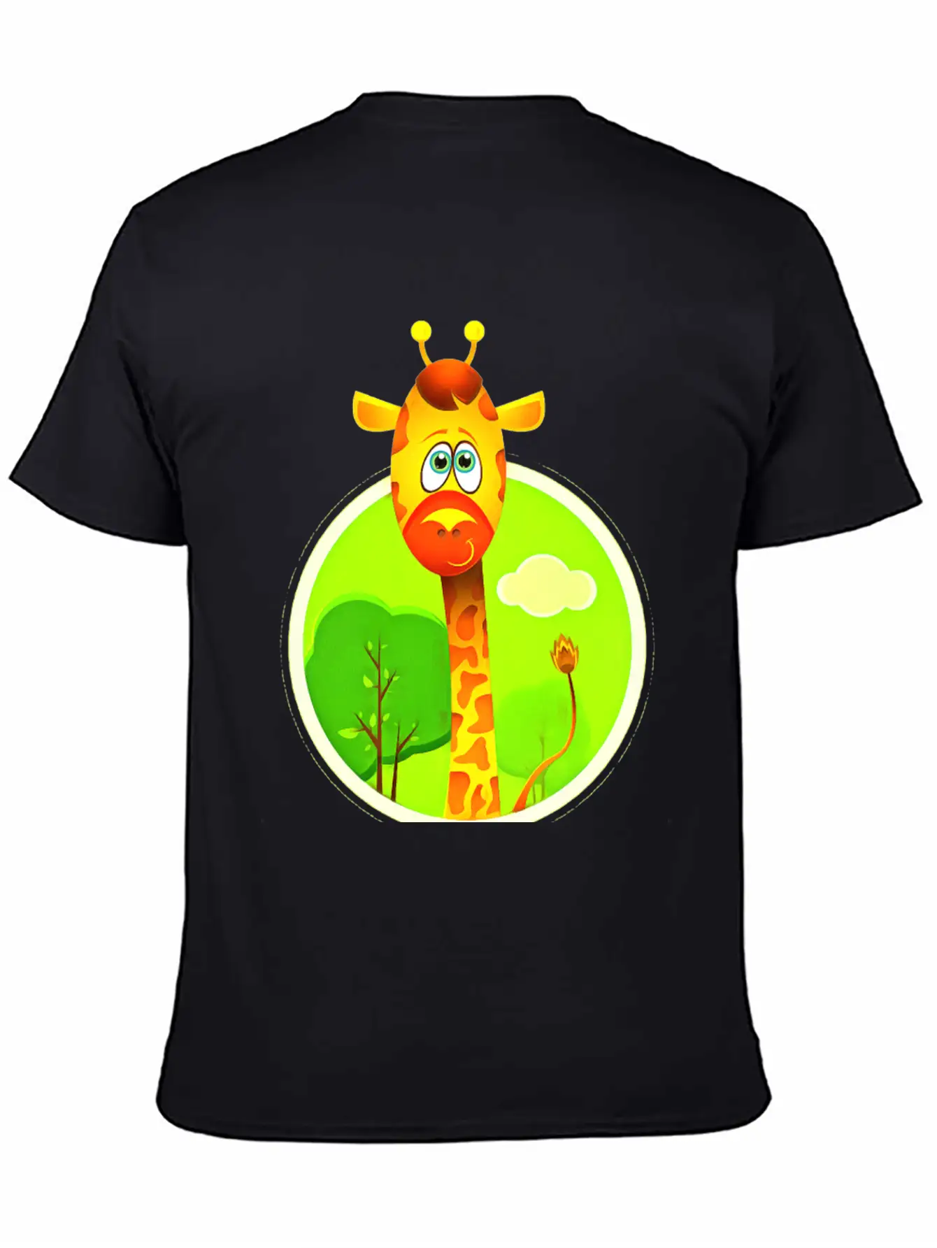 Giraffe Stylish Everyday T-Shirt – Unisex Basic Cotton Tee