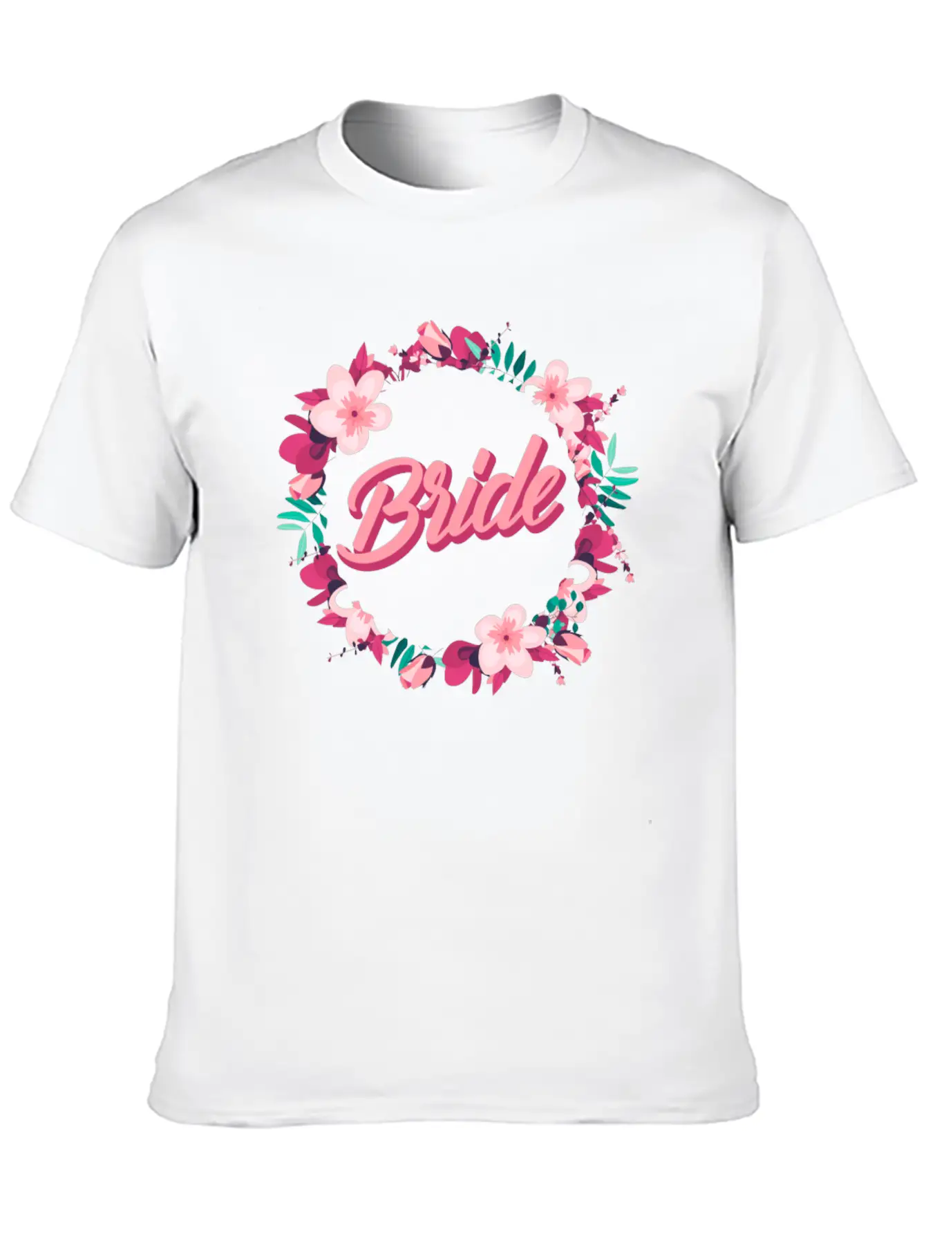 Girl Bride Bachelorette Marriage Gift Stylish Everyday T-Shirt – Unisex Basic Cotton Tee