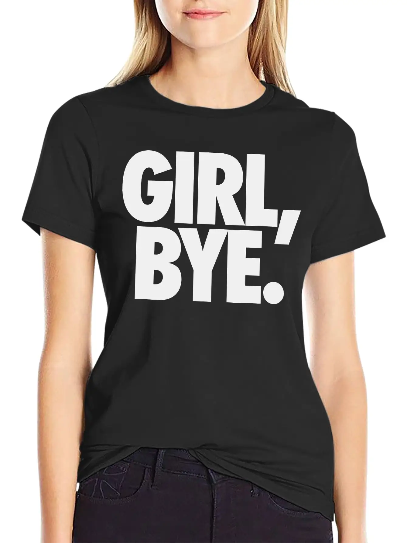Girl Bye Unisex Short Sleeve Soft Cotton T-Shirt – Casual Everyday Wear