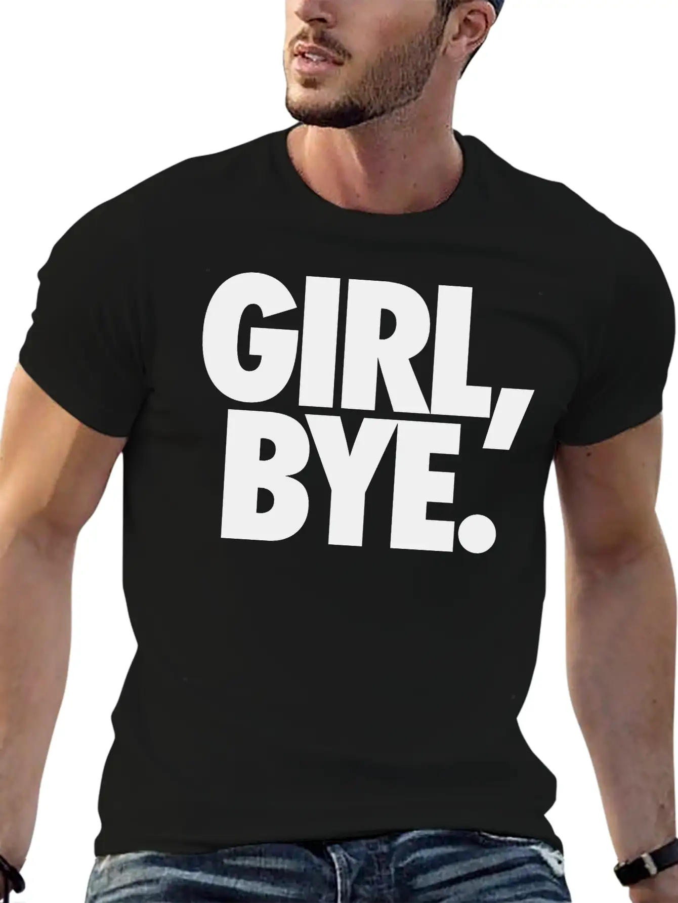 Girl Bye Unisex Short Sleeve Soft Cotton T-Shirt – Casual Everyday Wear