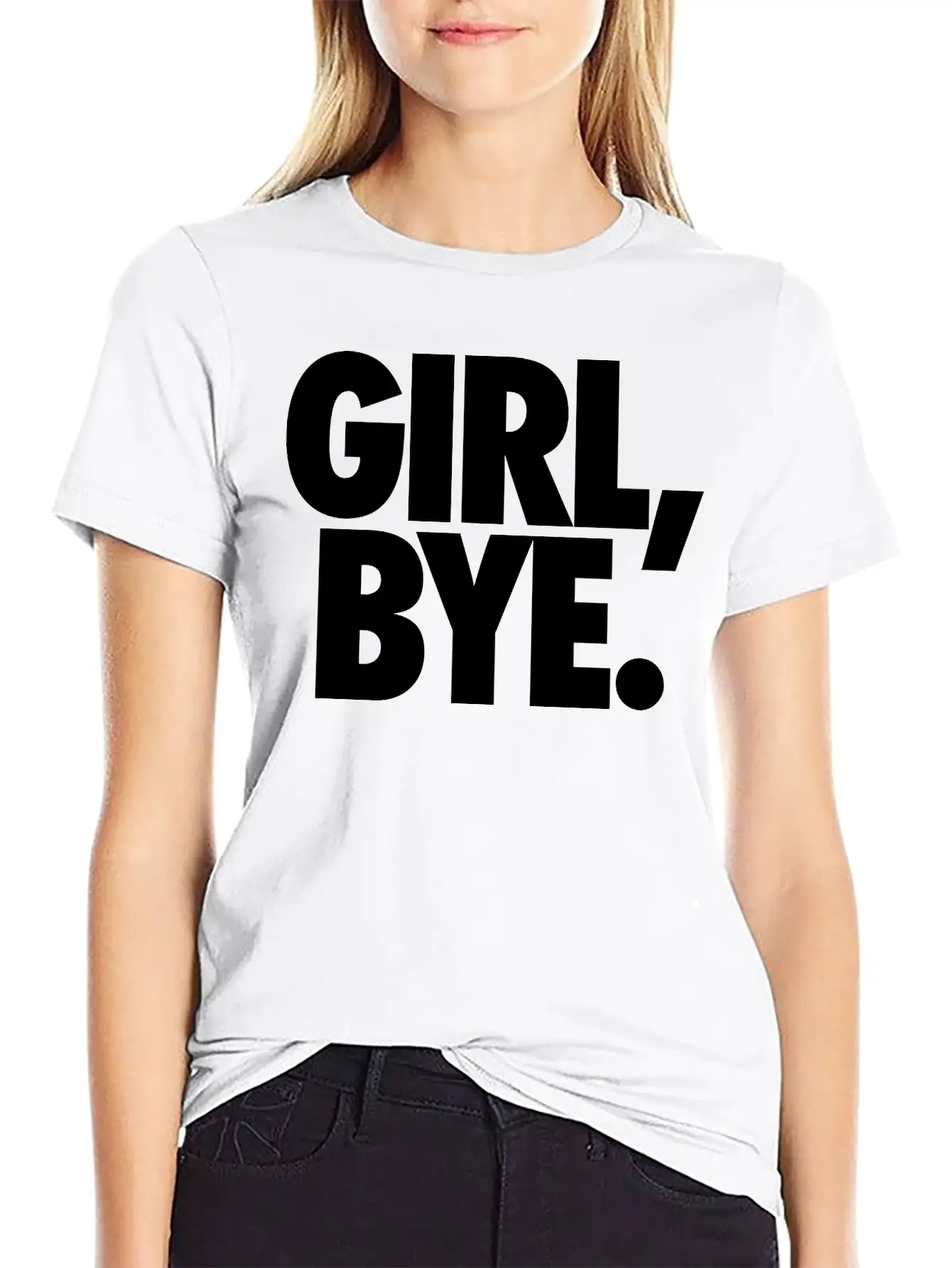 Girl Bye Unisex Short Sleeve Soft Cotton T-Shirt – Casual Everyday Wear