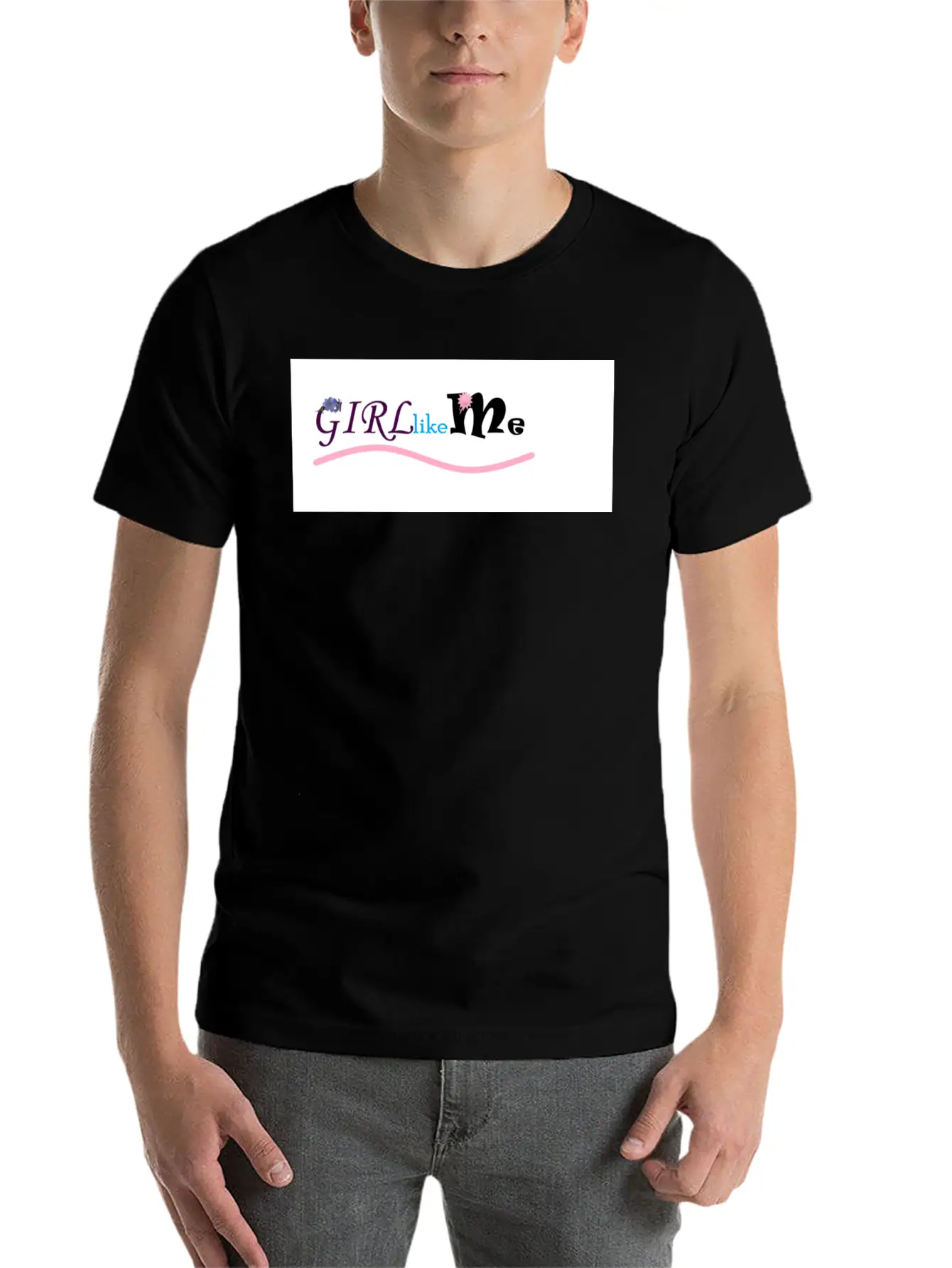GIRL Like Me Basic Graphic T-Shirt – Daily Comfort In Soft Cotton