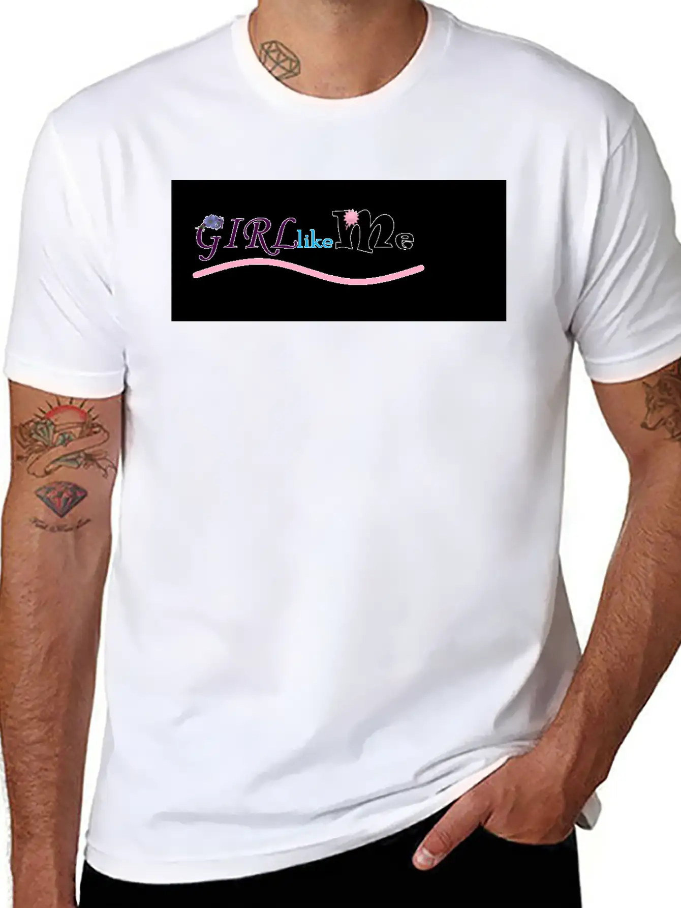 GIRL Like Me Basic Graphic T-Shirt – Daily Comfort In Soft Cotton