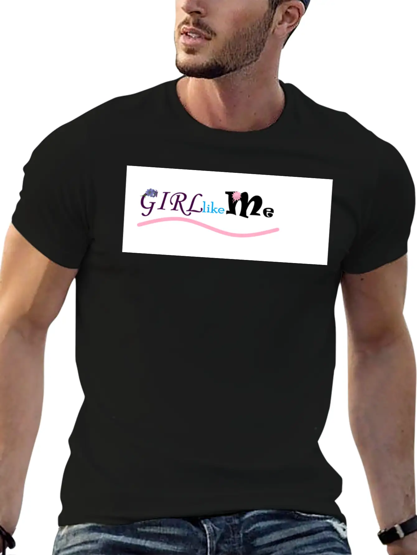 GIRL Like Me Basic Graphic T-Shirt – Daily Comfort In Soft Cotton